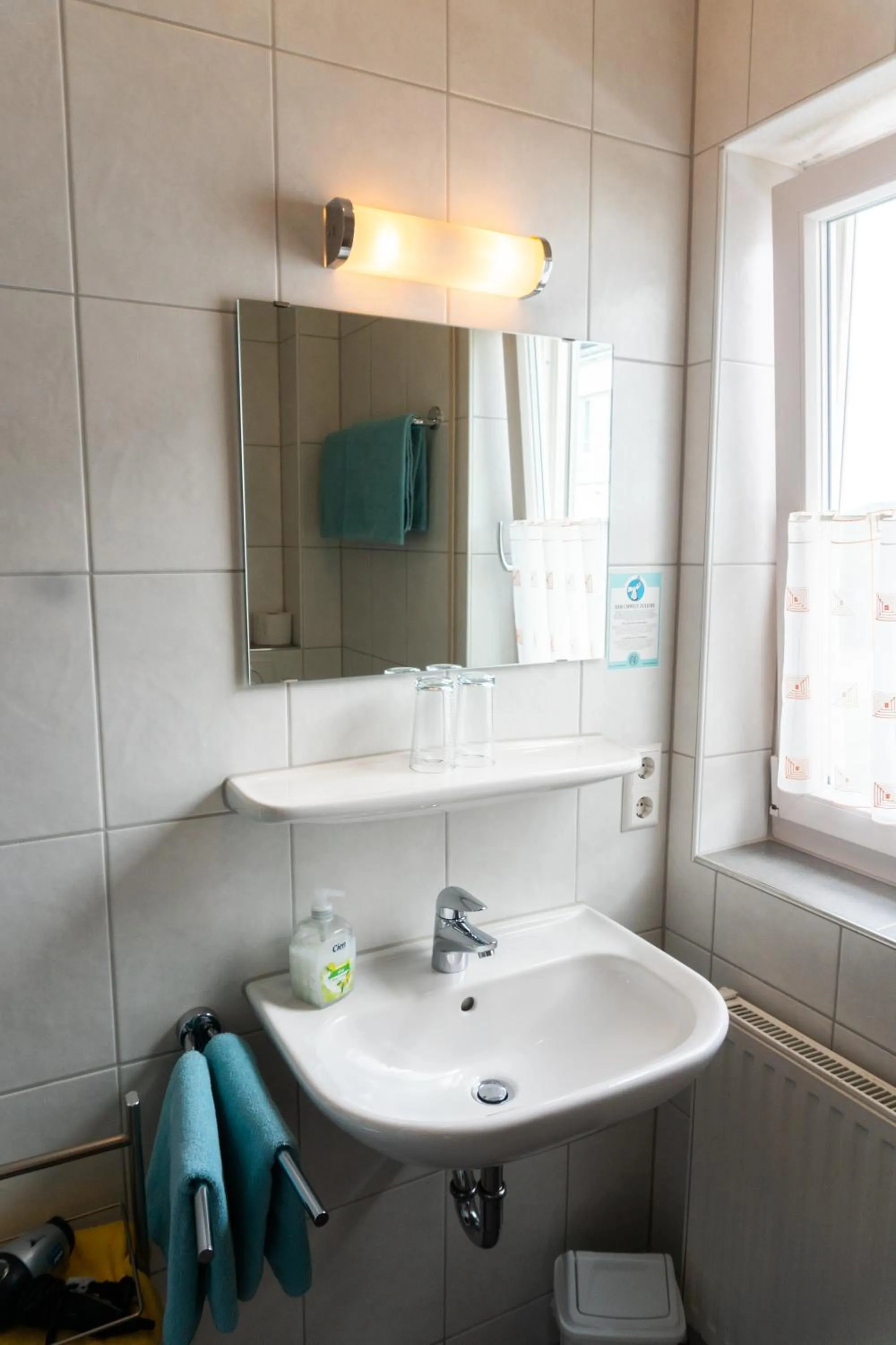 Bathroom in Pension Haas-Hotel am Turm