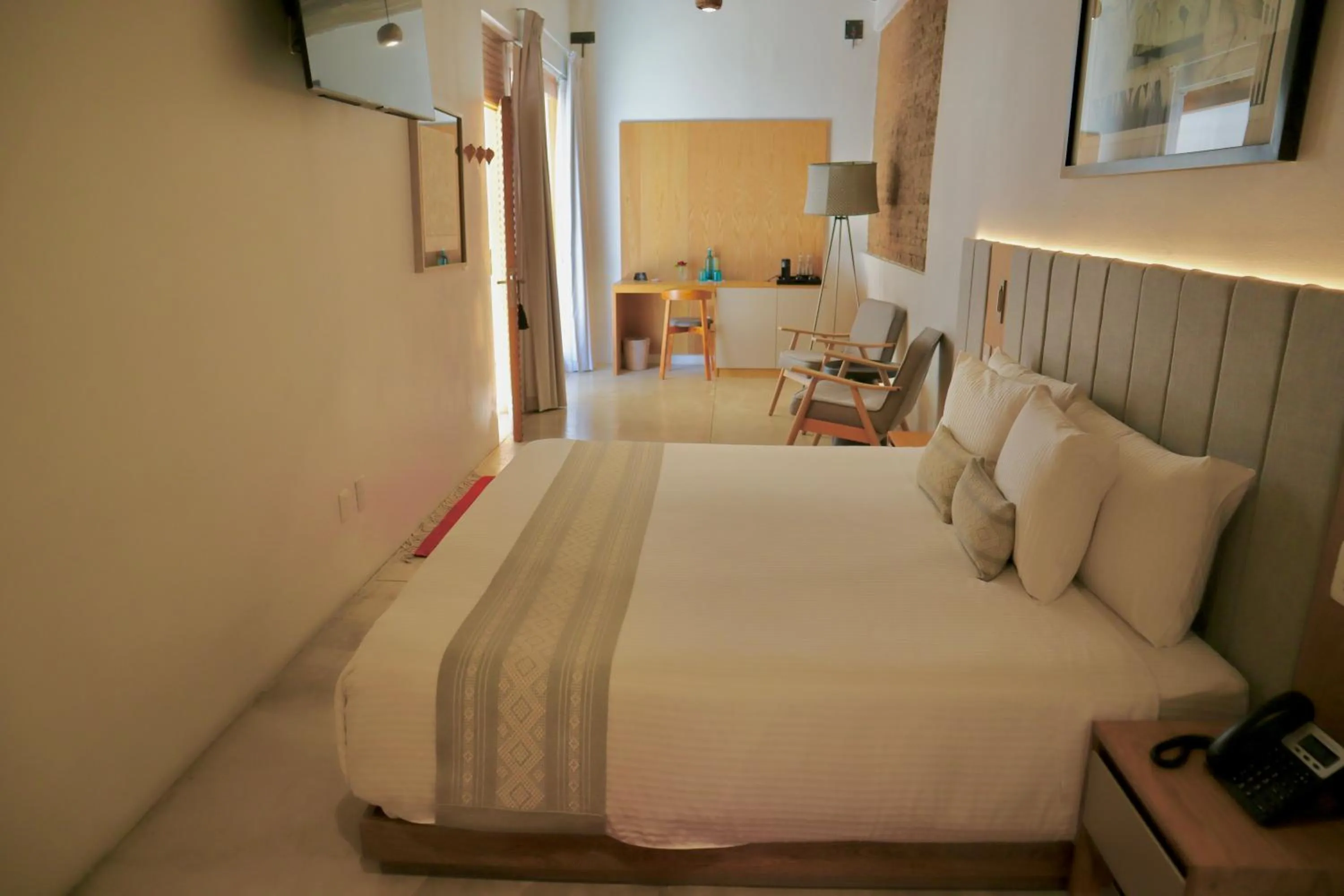 Bed in Casa Carmen Morelos