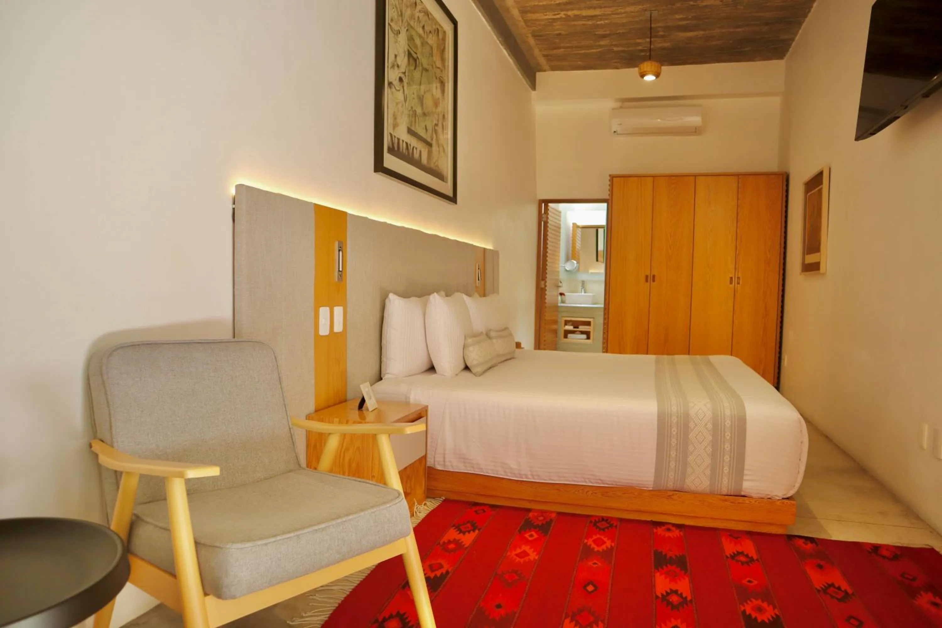 Bed in Casa Carmen Morelos