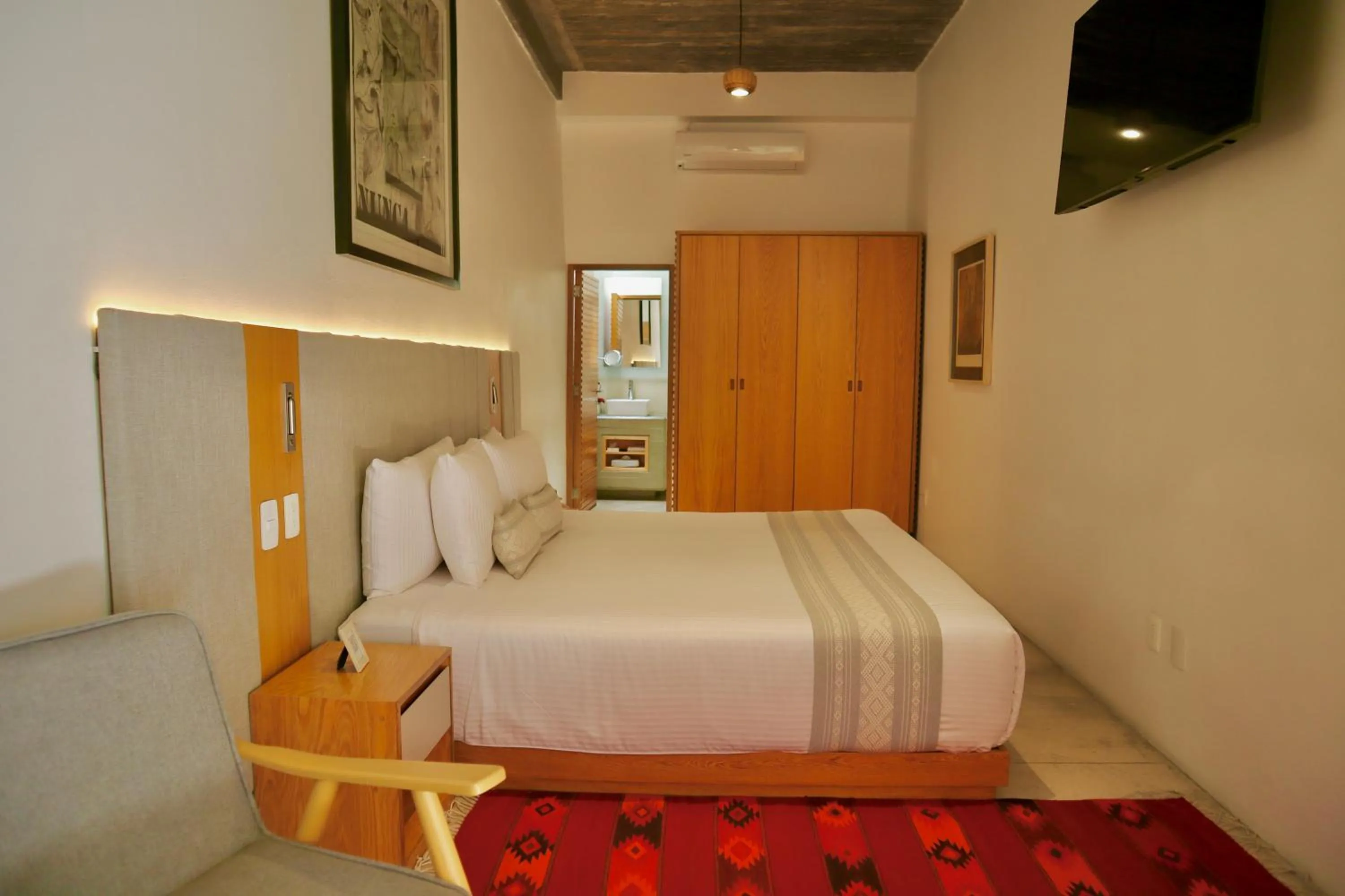 Bed in Casa Carmen Morelos