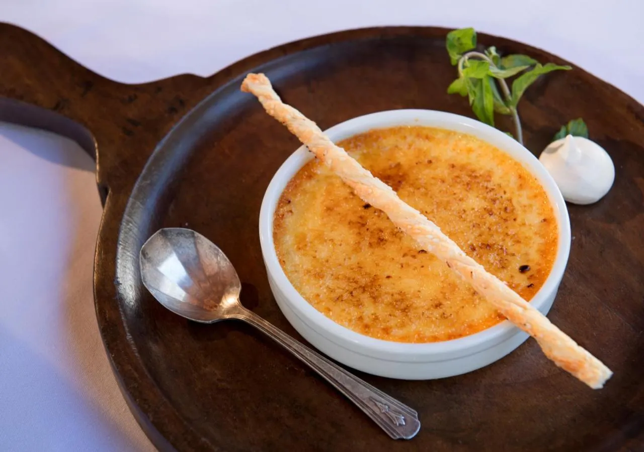 Food close-up in La Maison d'Eté Hotel by NEWMARK