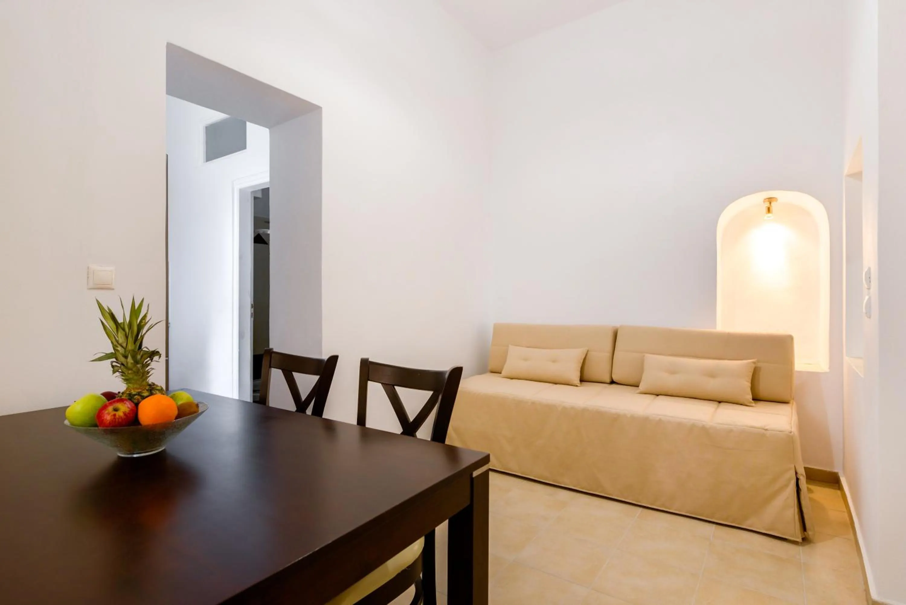 Living room in Iriana Suites