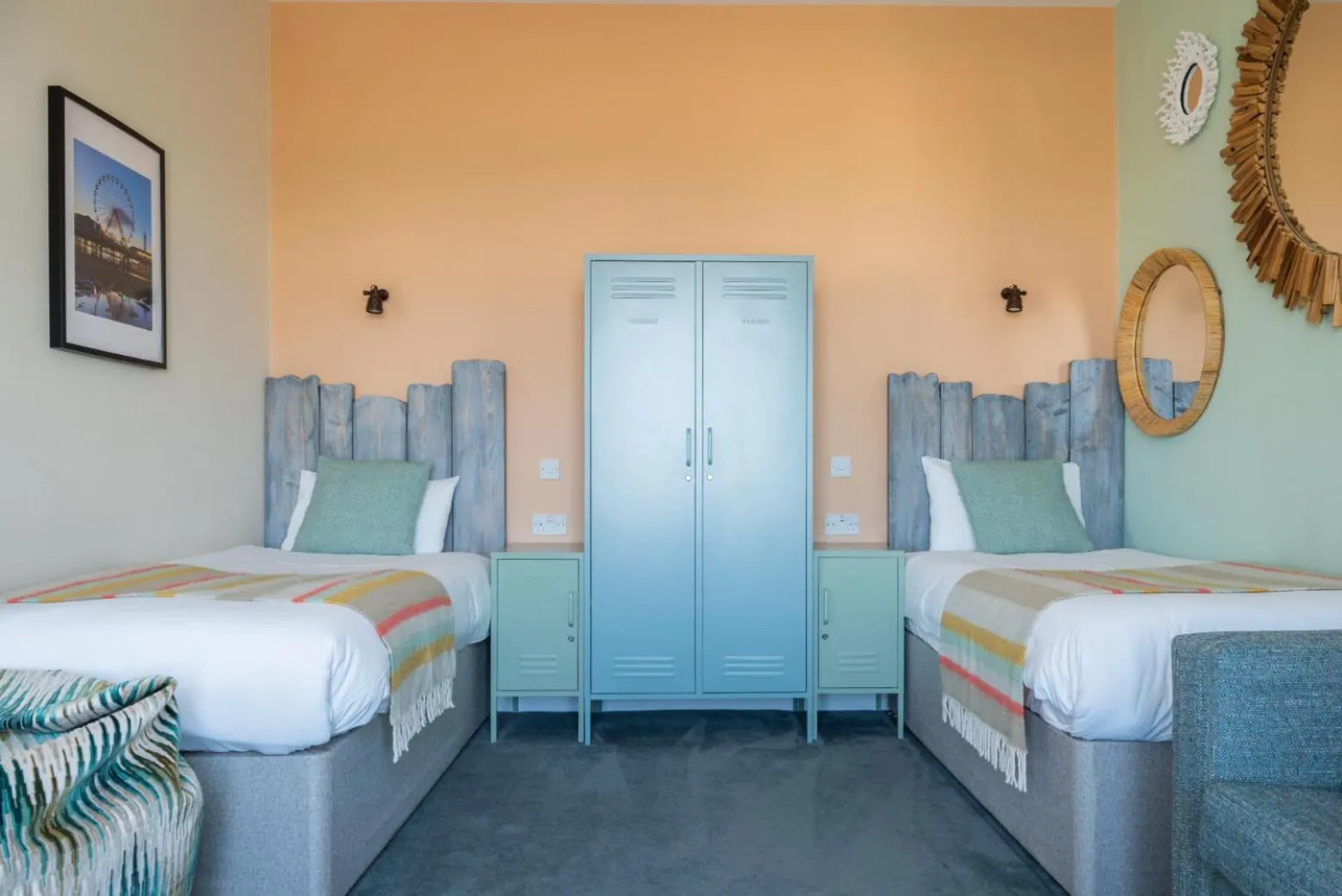 Bedroom, Bed in Craig-y-Don