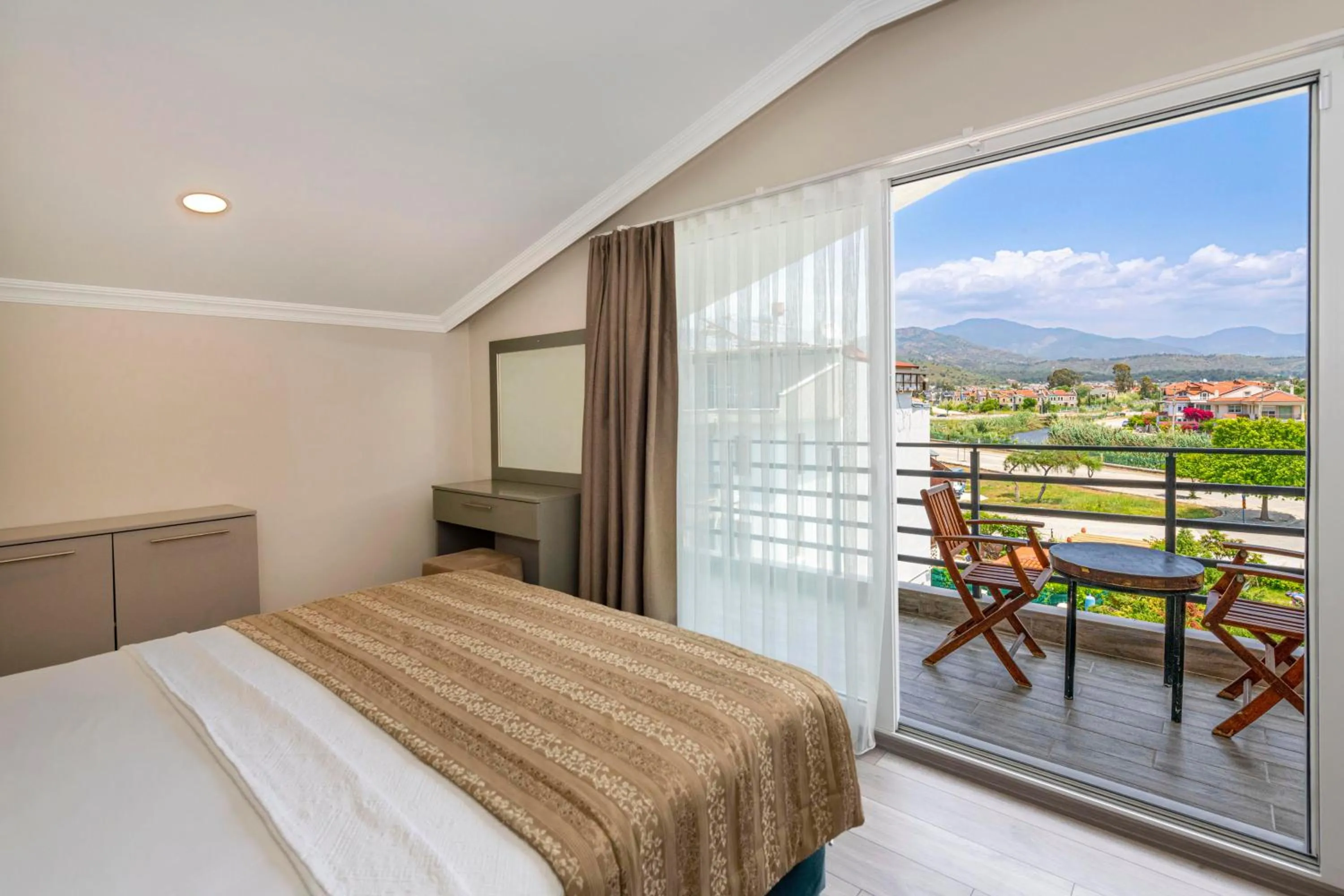 Balcony/Terrace, Bed in IDEE SUİTES Fethiye