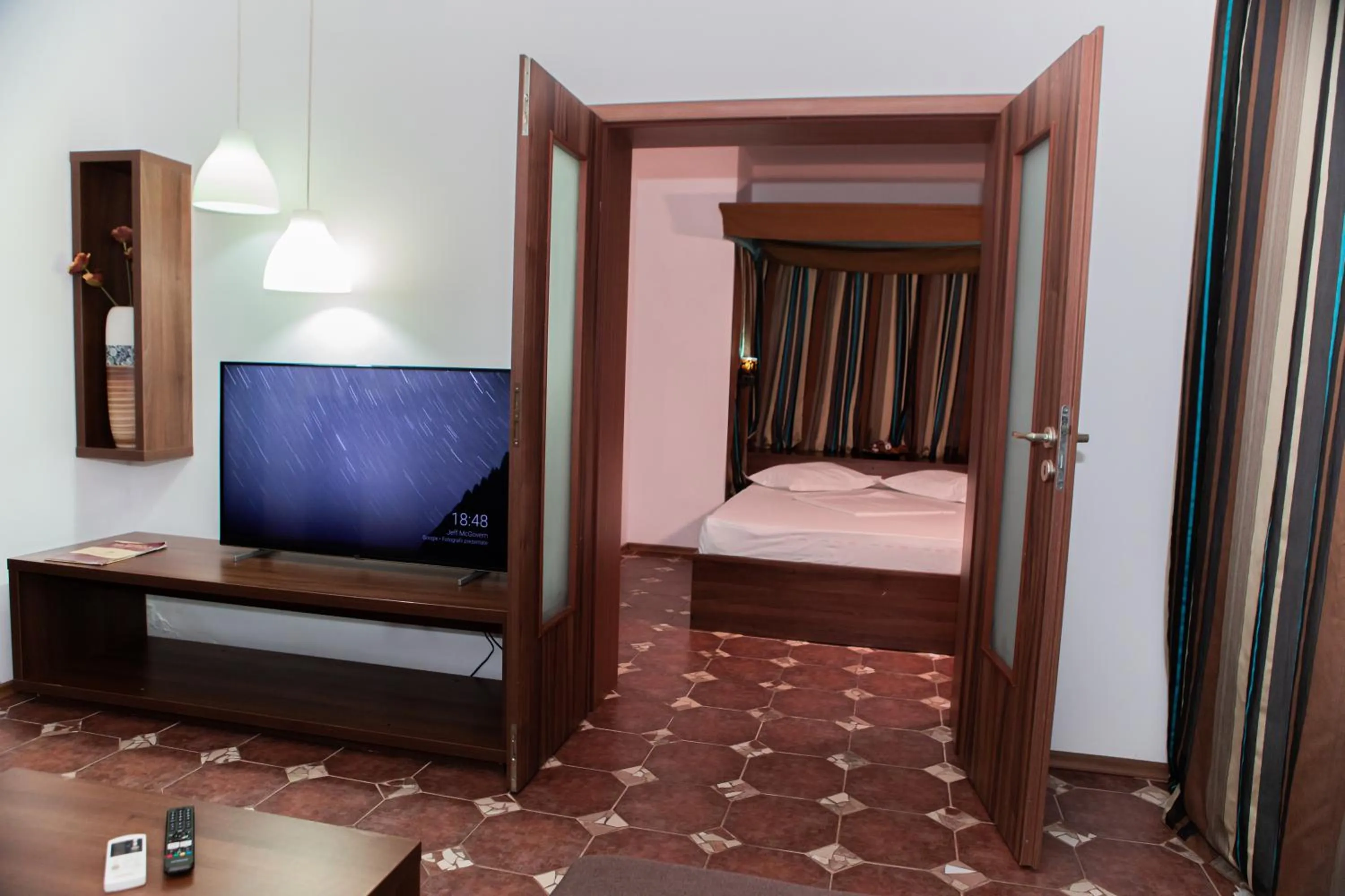 Communal lounge/ TV room, Bed in Hotel 2D Resort and Spa