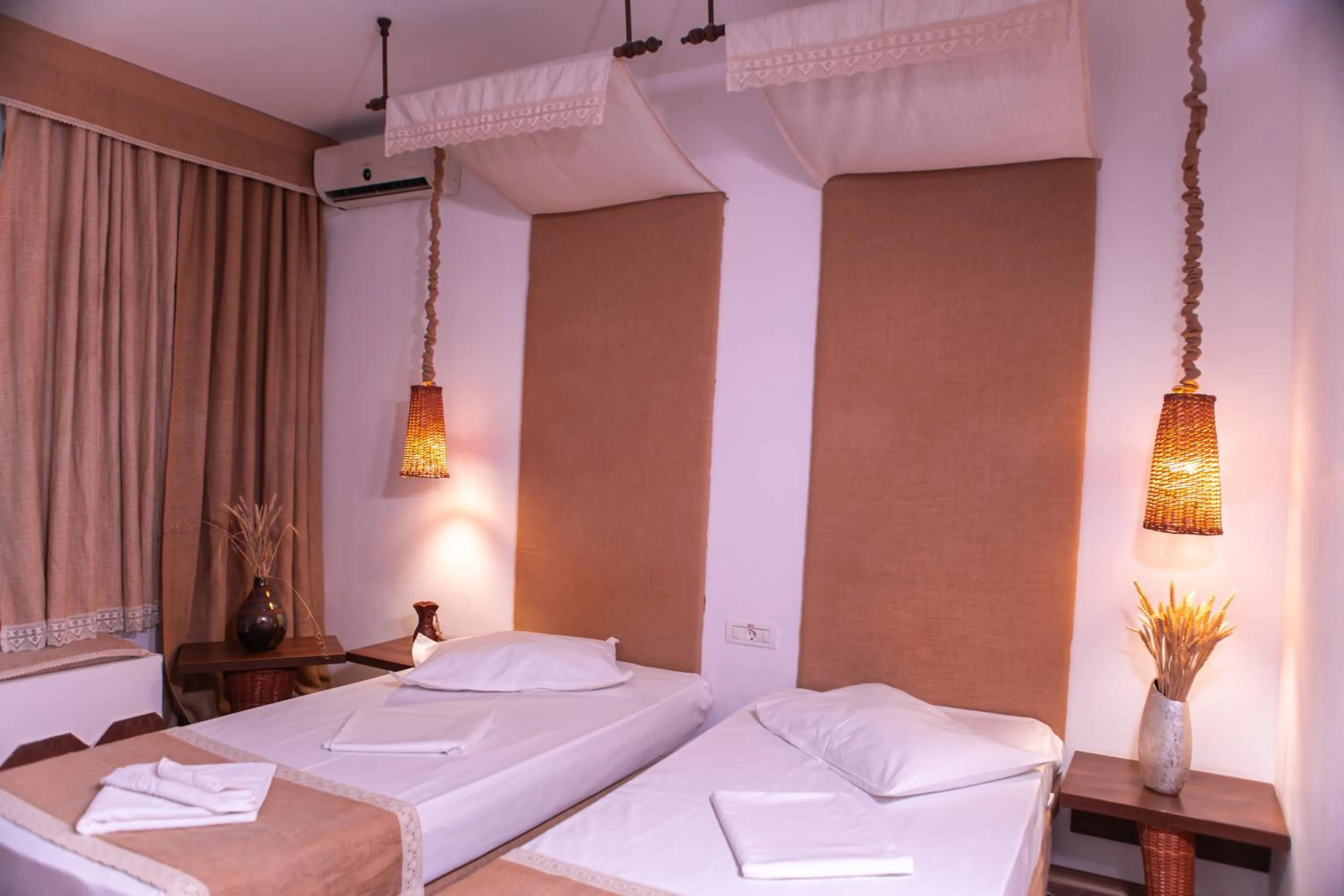 Bed in Hotel 2D Resort and Spa