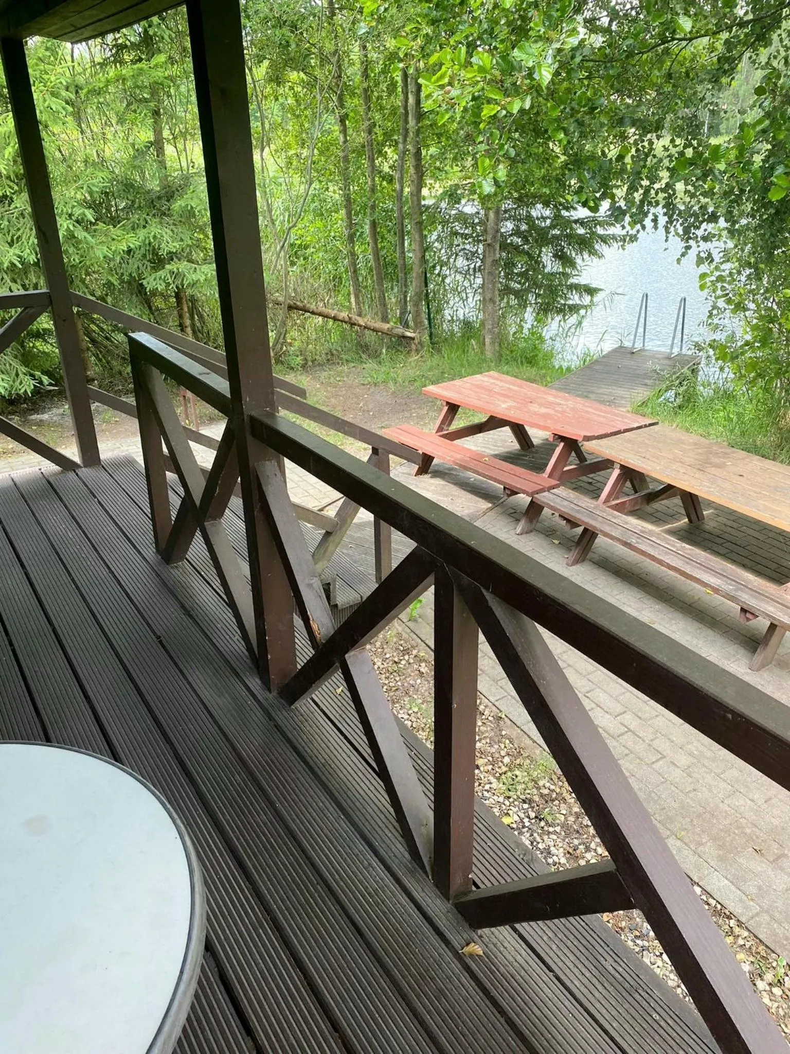 Seating area in Laguna House