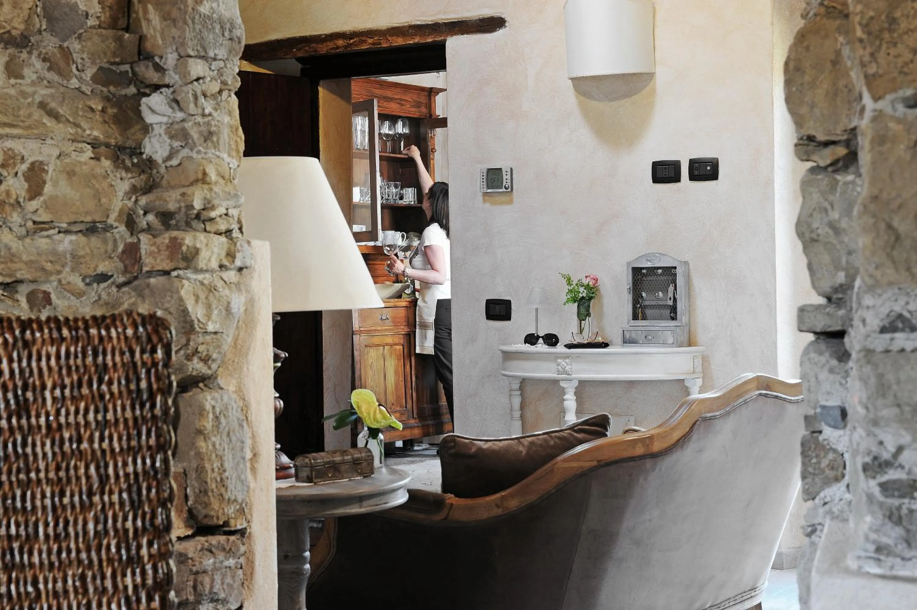 Lounge or bar in Antica Locanda Lunetta