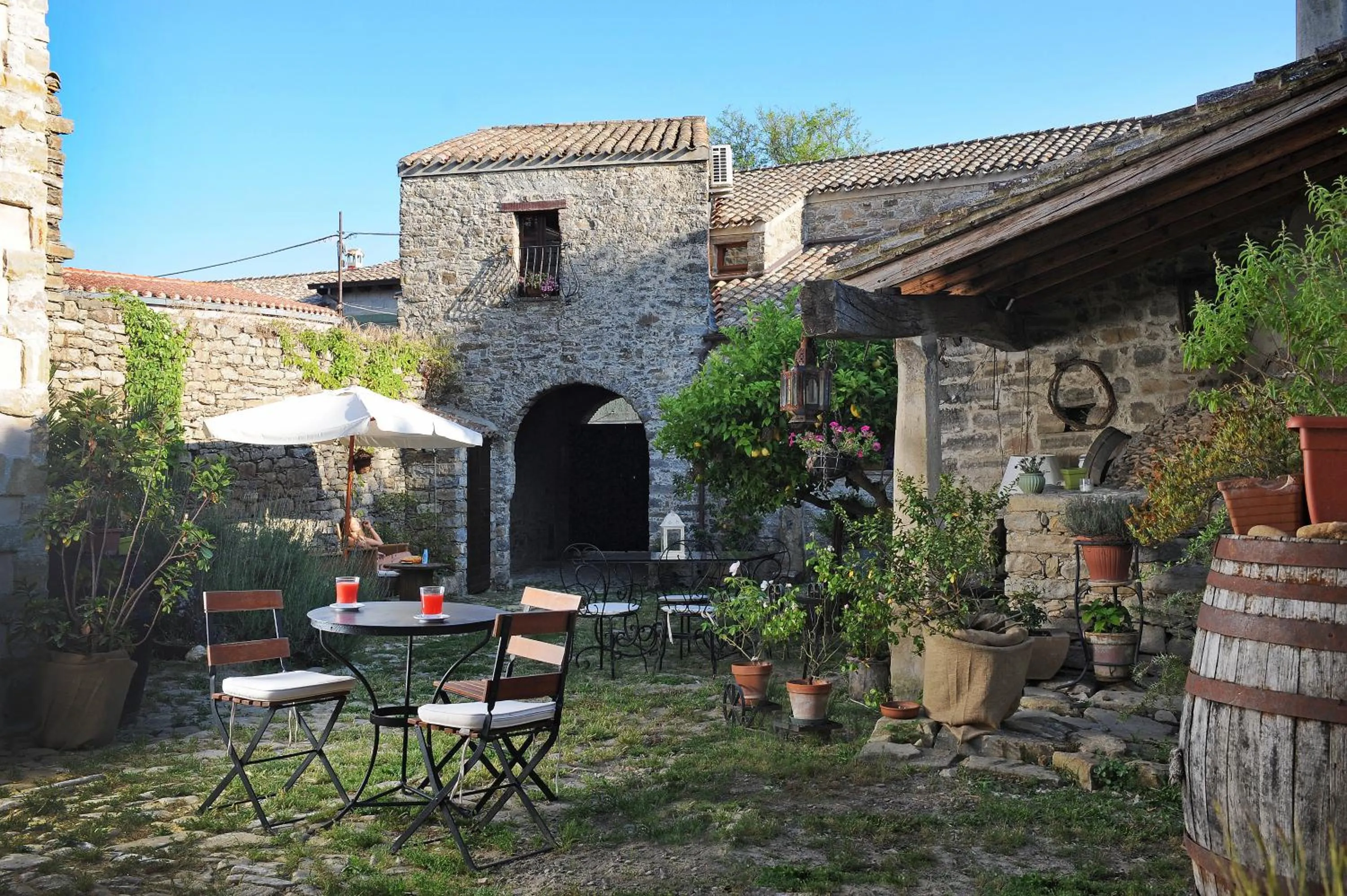 Garden in Antica Locanda Lunetta