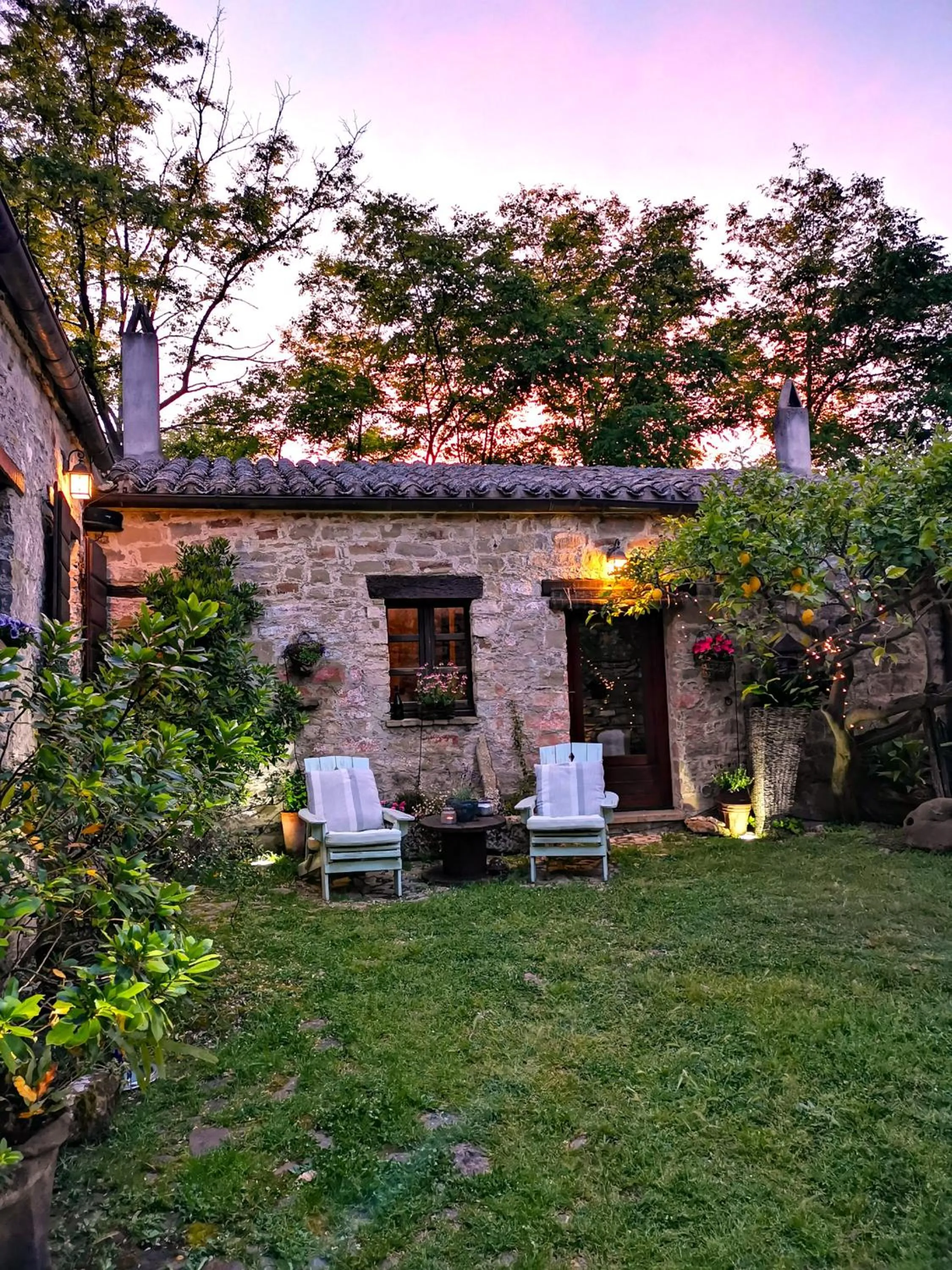 Garden in Antica Locanda Lunetta