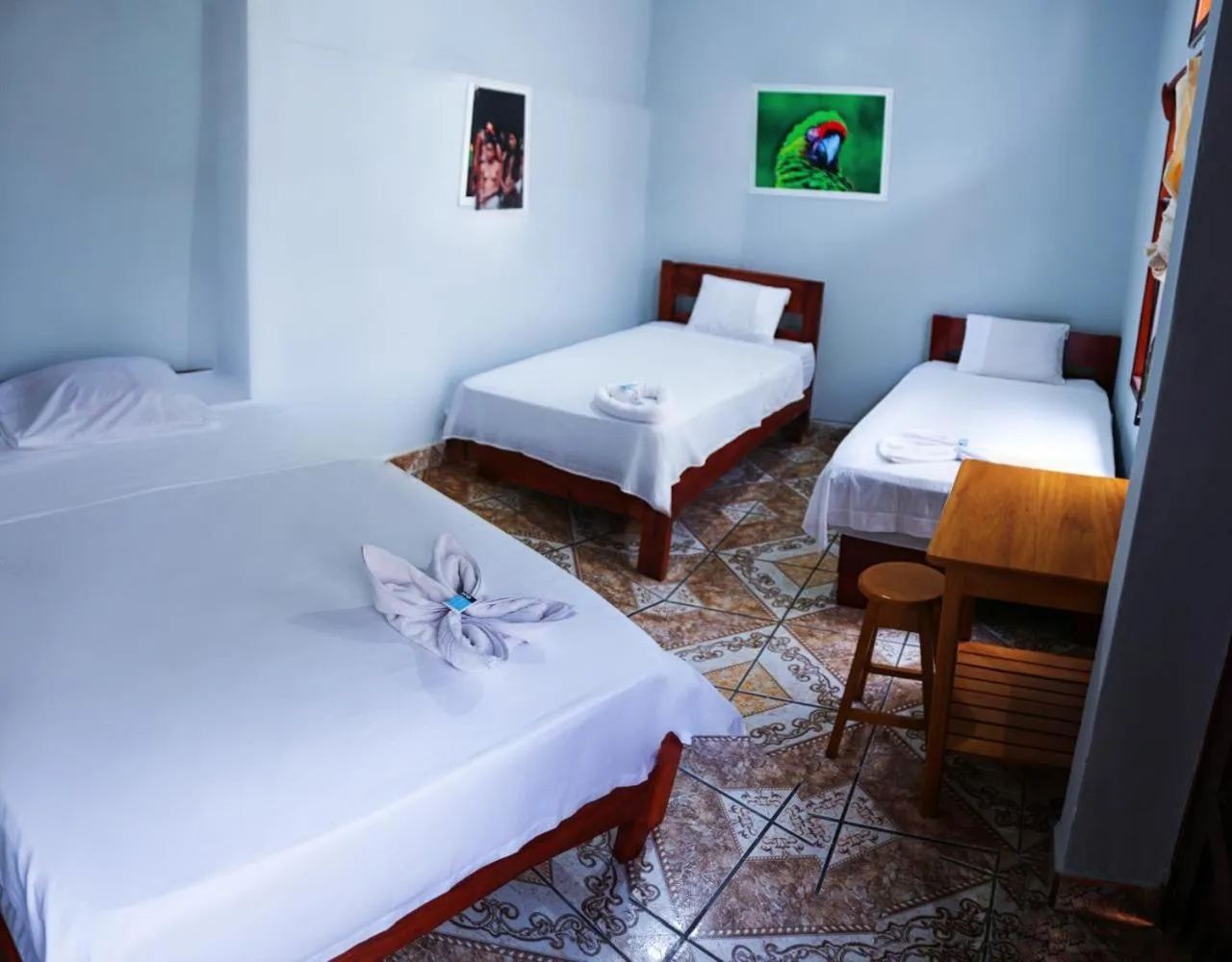 Bed in Tengana Hospedaje y Tours