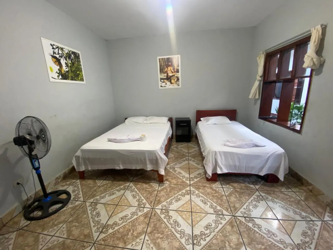 Bed in Tengana Hospedaje y Tours