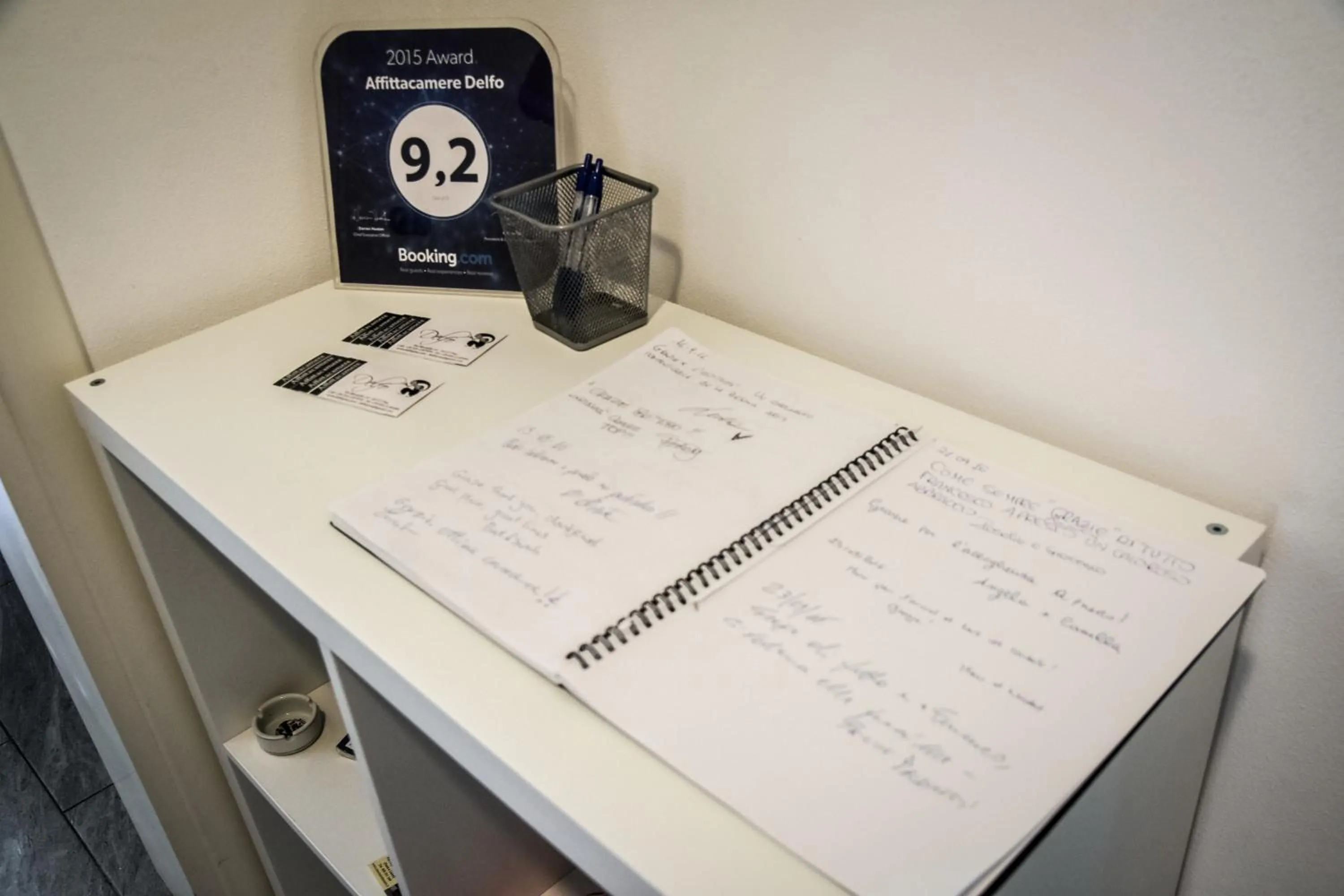 Lobby or reception in Affittacamere Delfo