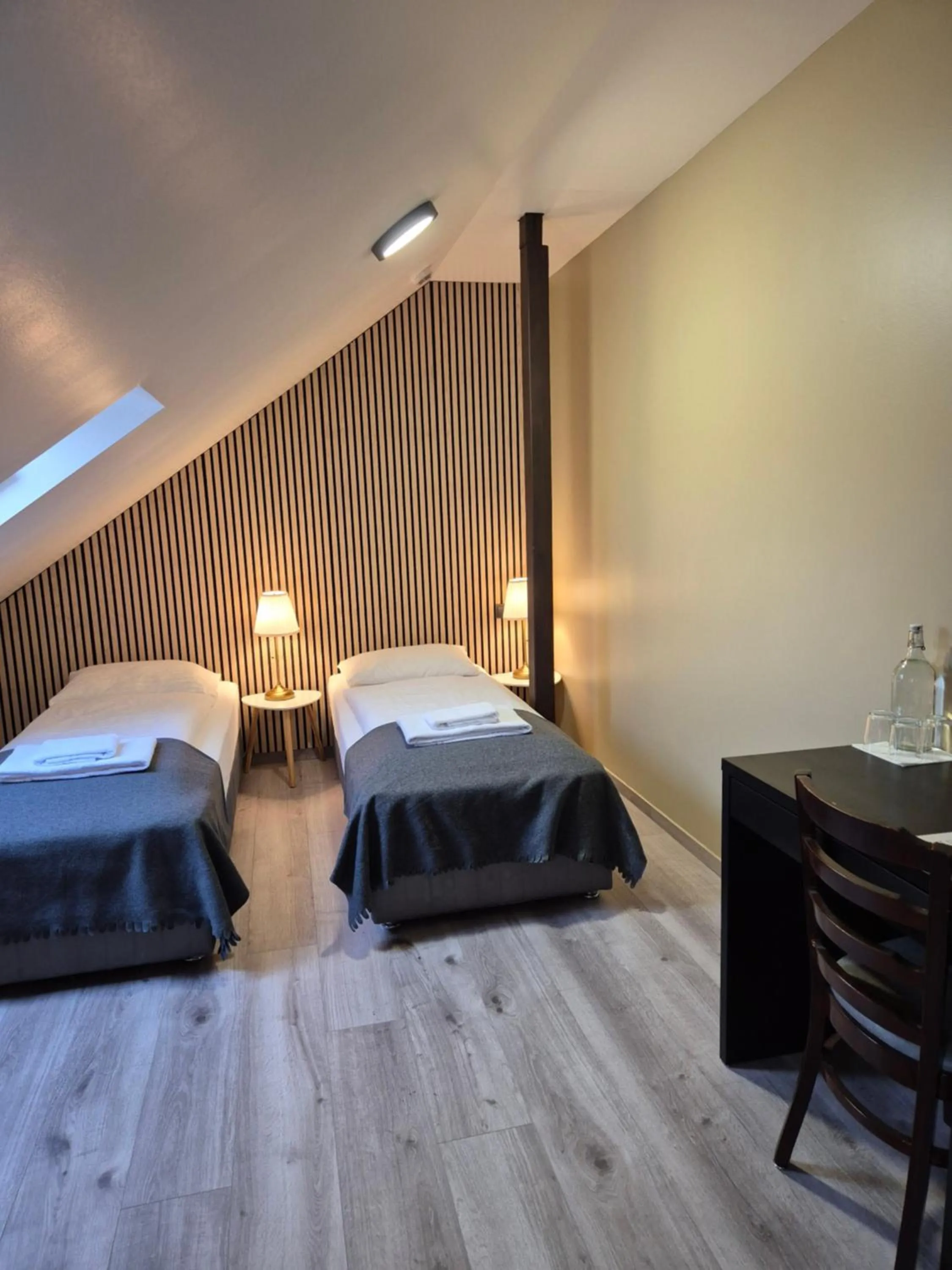 Bedroom, Bed in Hotel Hafnarfjall