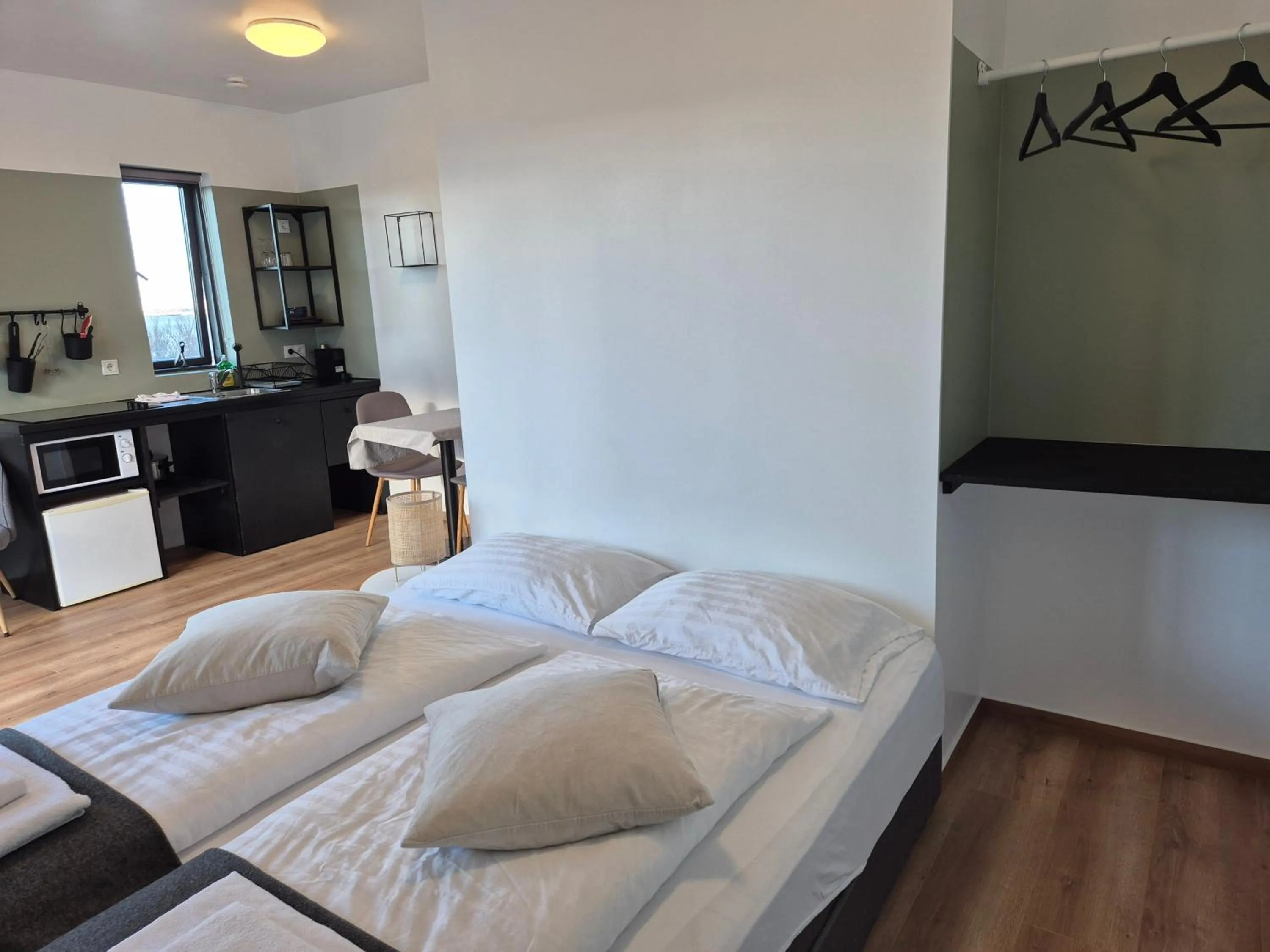 Bedroom, Bed in Hotel Hafnarfjall