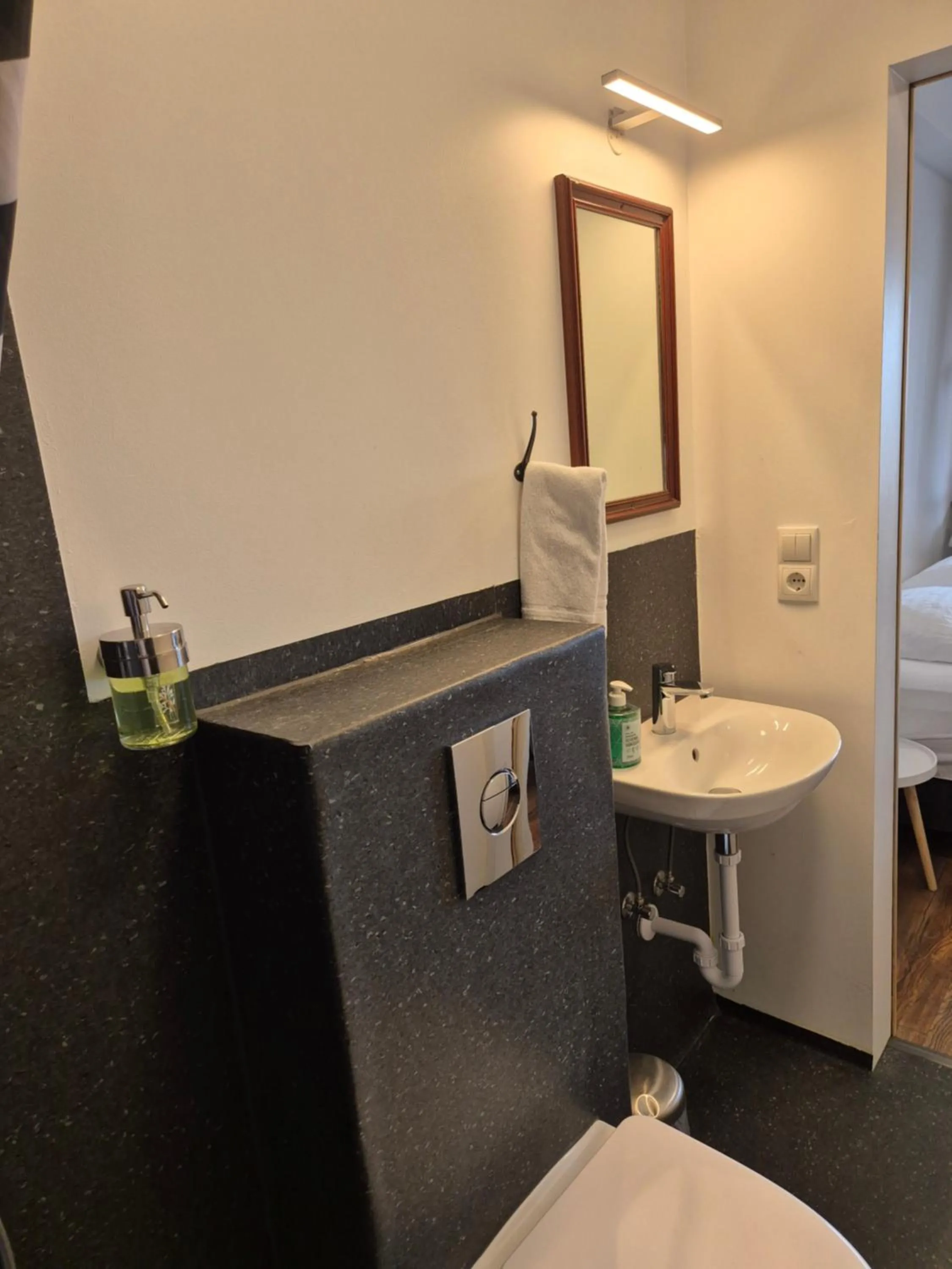 Bathroom in Hotel Hafnarfjall