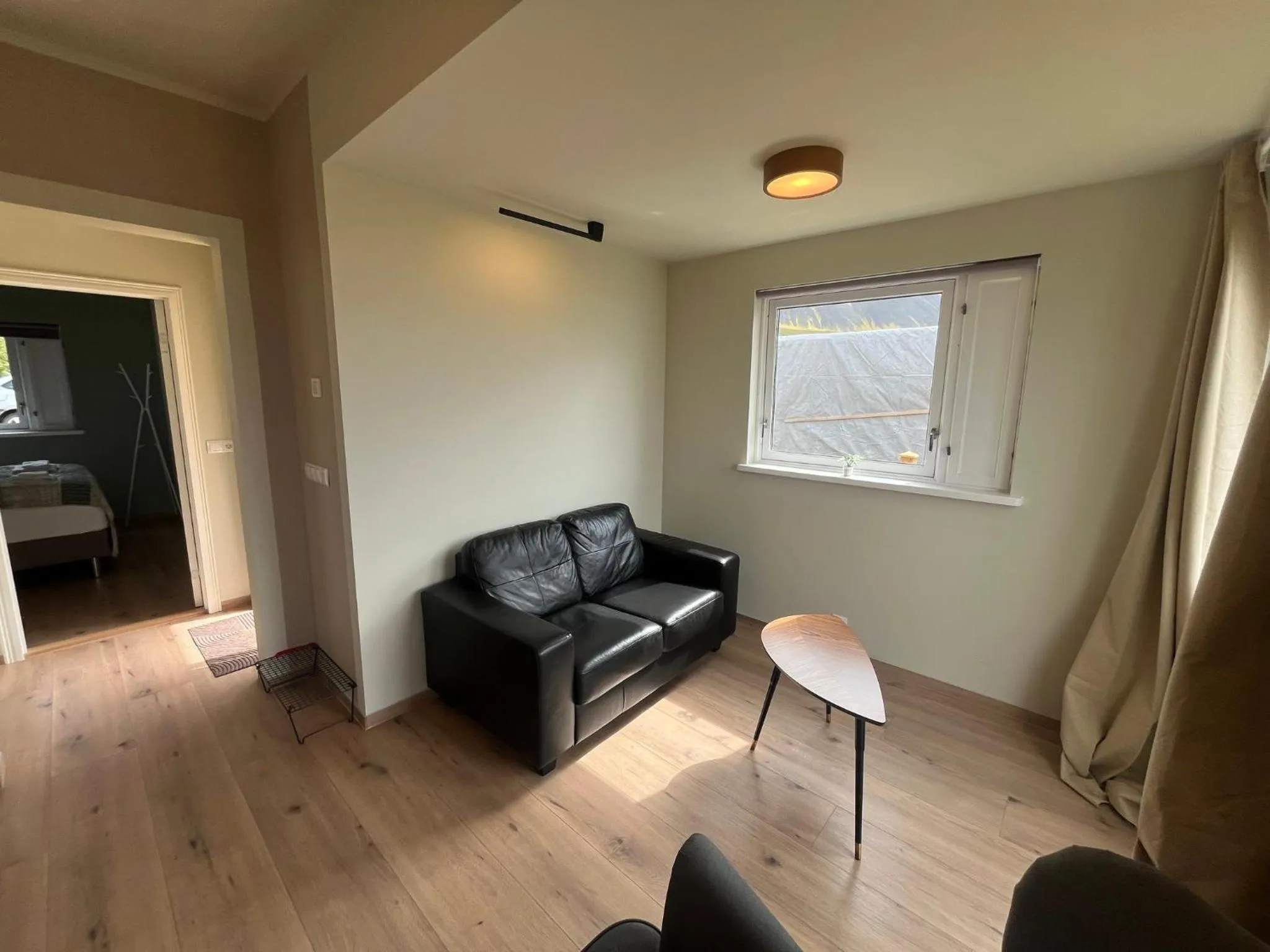 Living room in Hotel Hafnarfjall