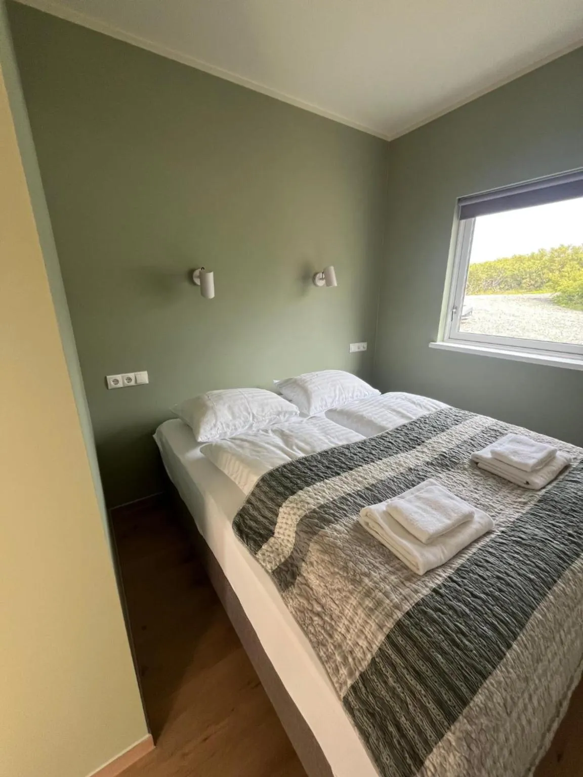 Bedroom, Bed in Hotel Hafnarfjall