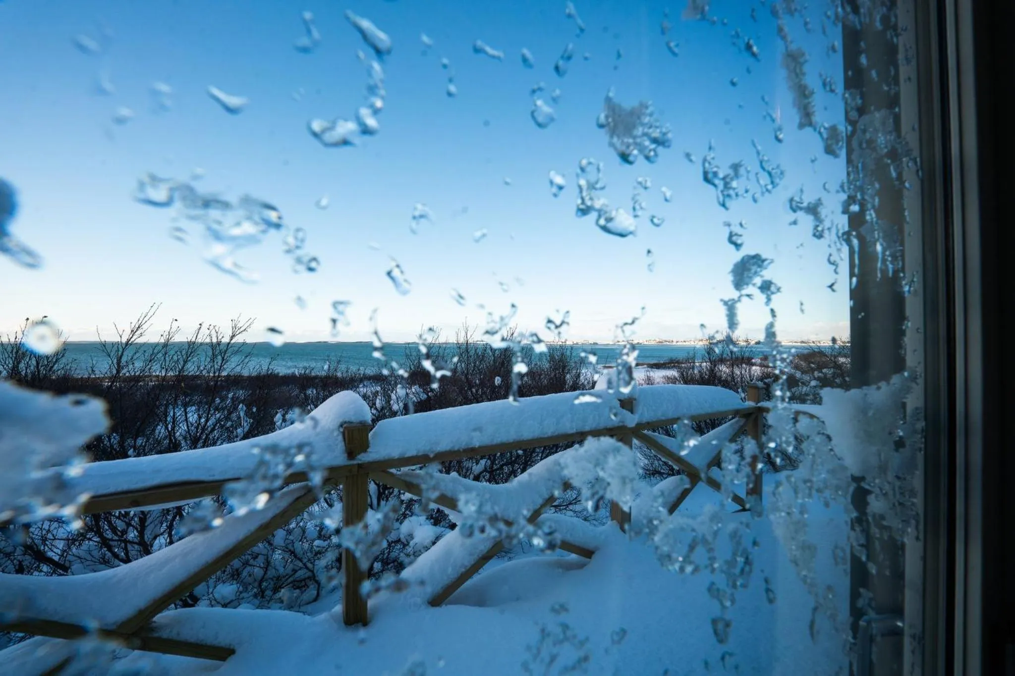 Property building in Hotel Hafnarfjall