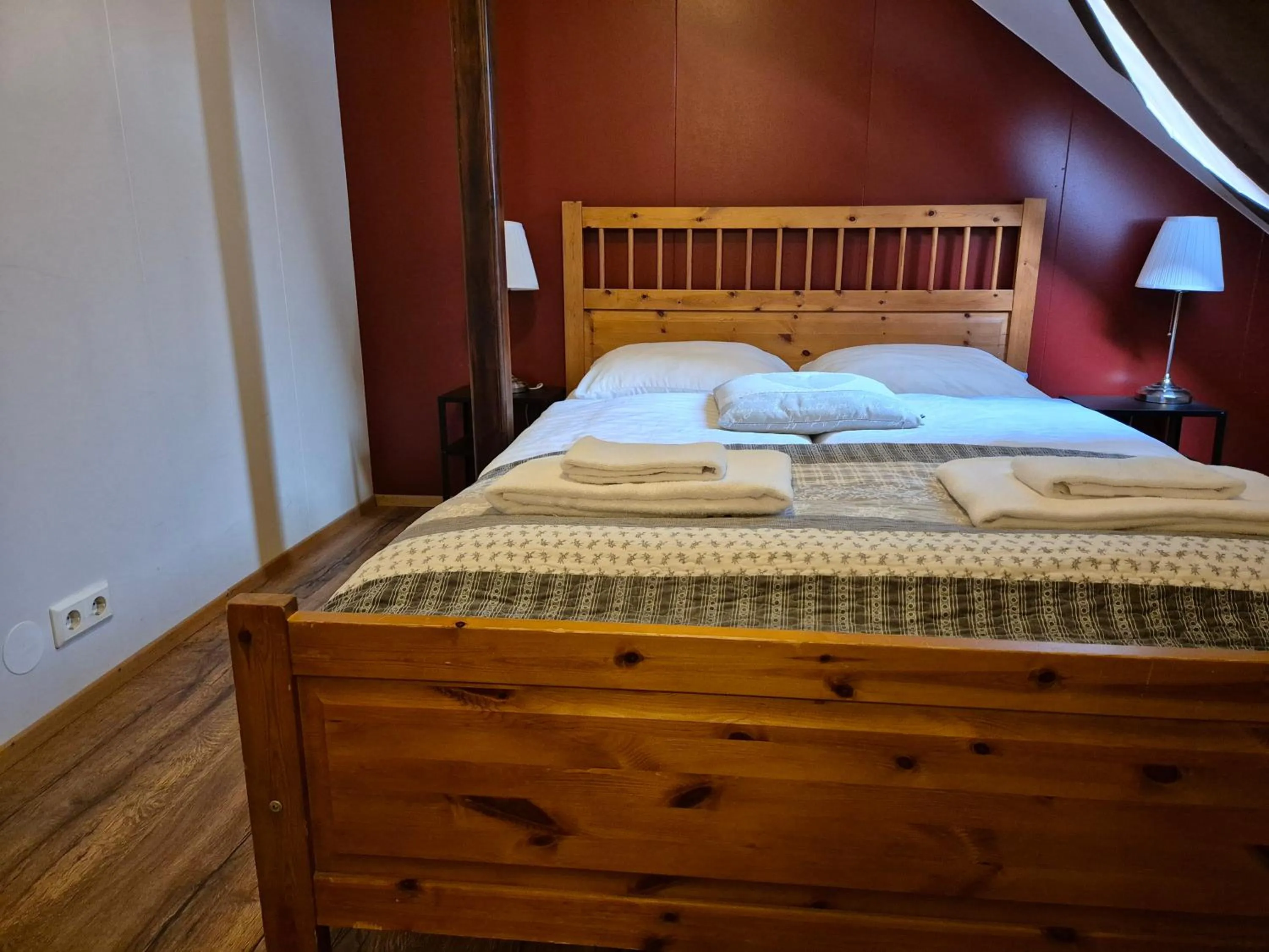 Bedroom, Bed in Hotel Hafnarfjall