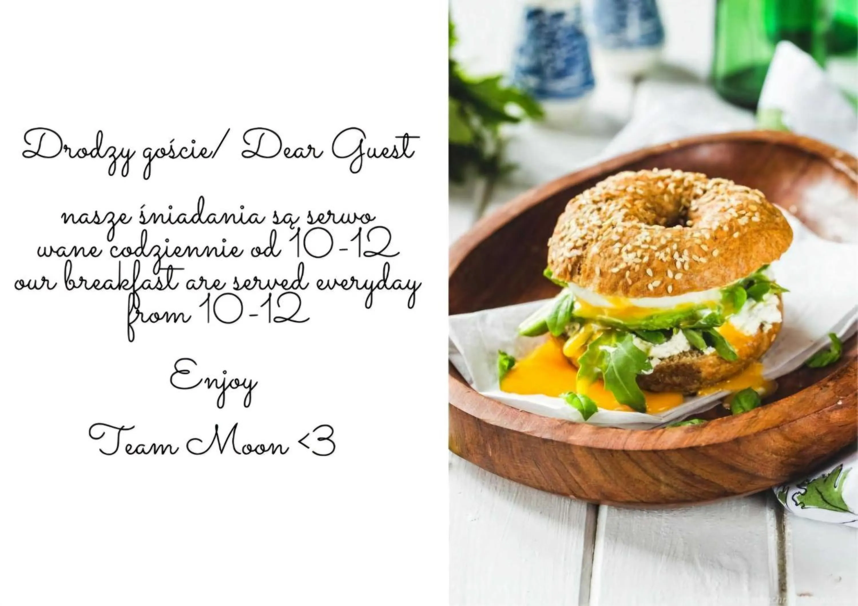 Breakfast in Moon Hostel Warszawa