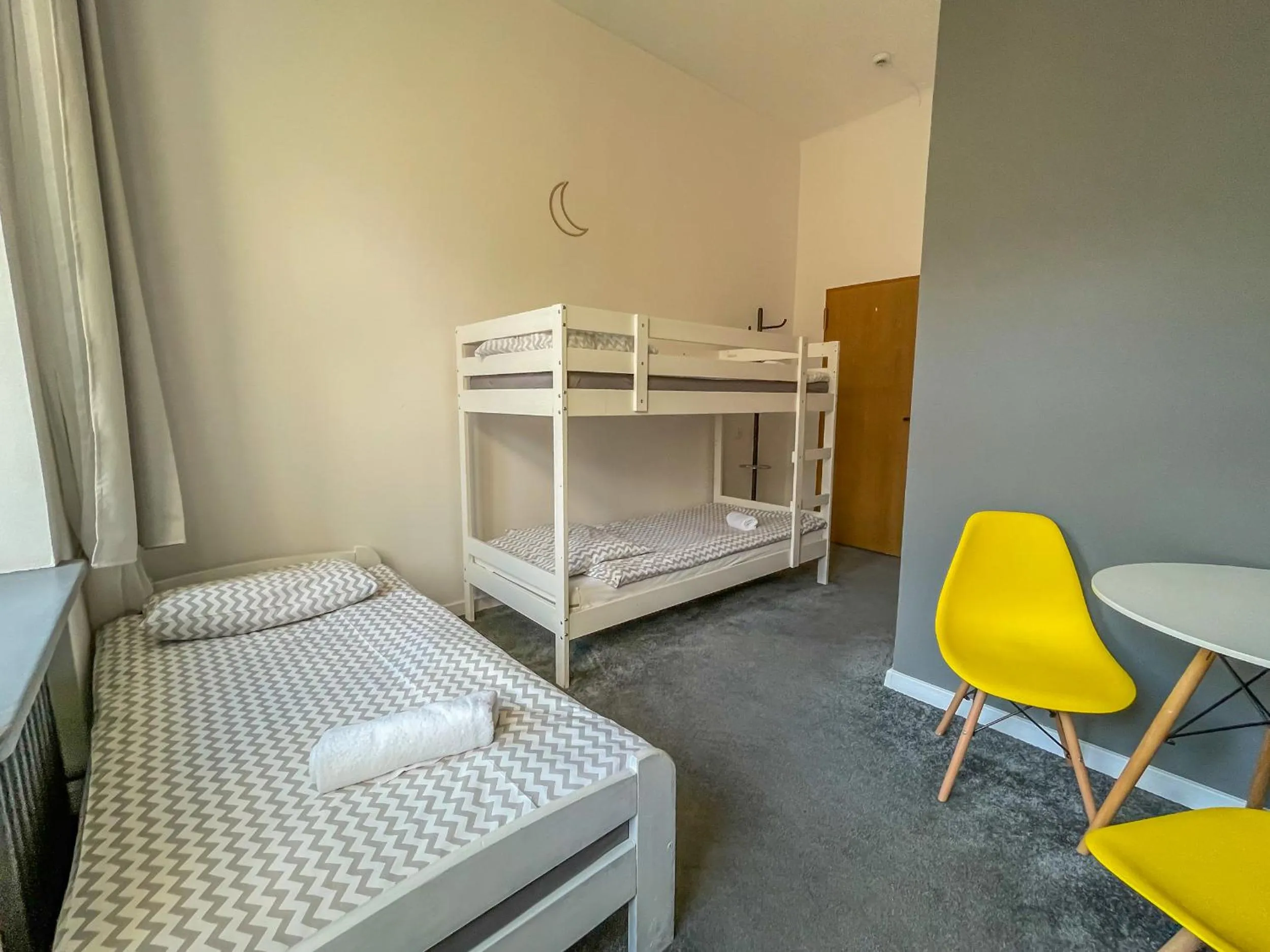 bunk bed, Bed in Moon Hostel Warszawa