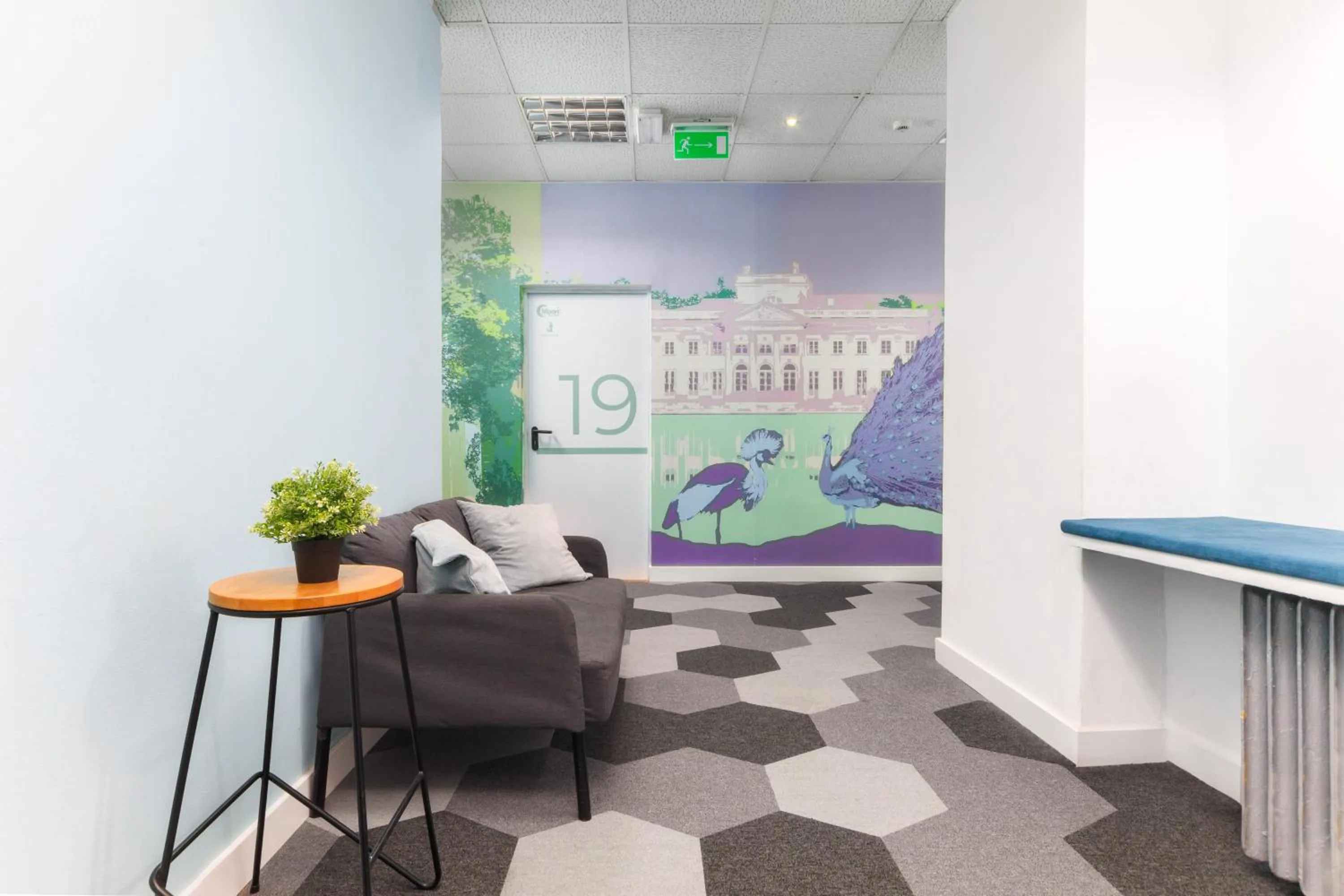 Lobby or reception in Moon Hostel Warszawa