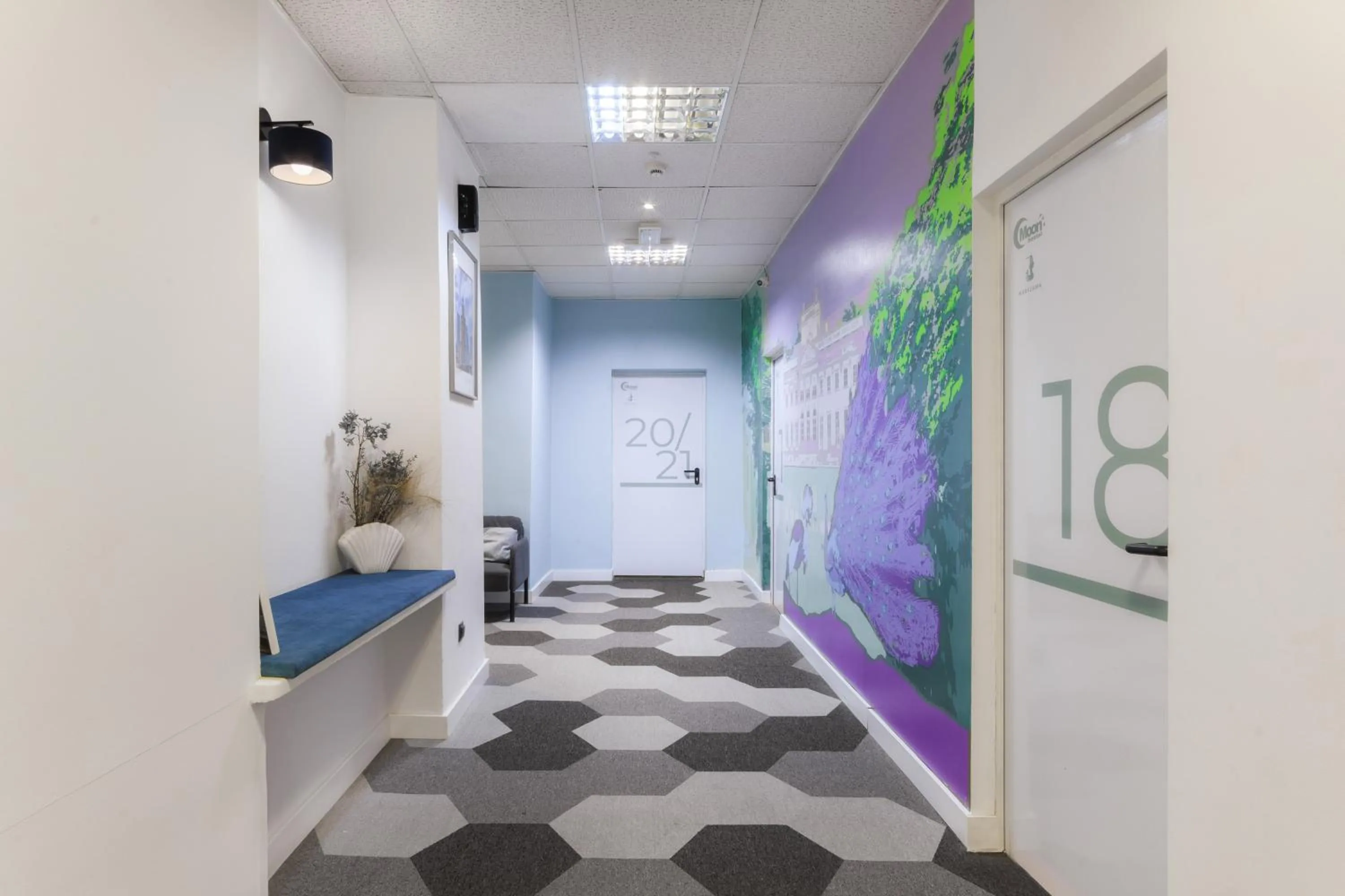 Lobby or reception in Moon Hostel Warszawa