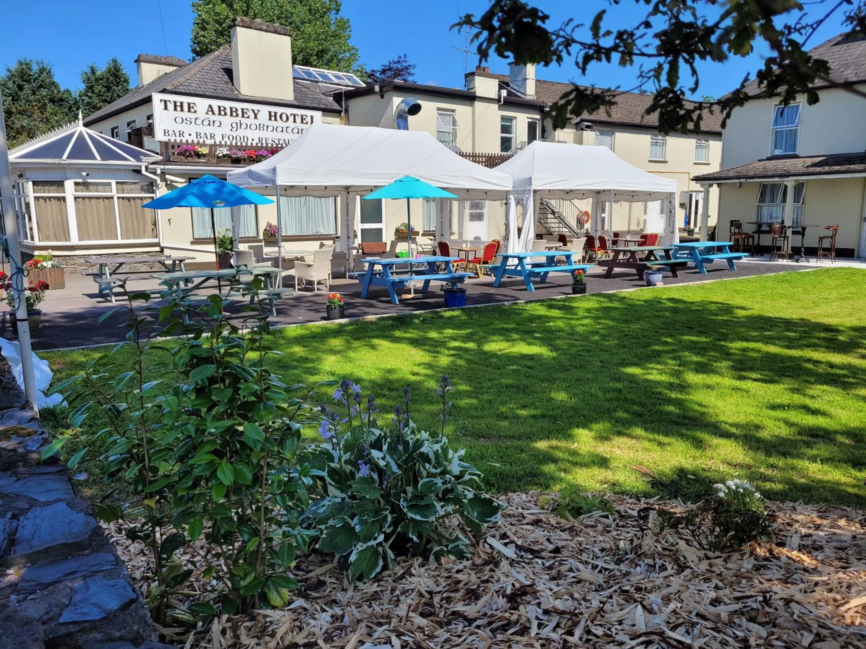 Garden in Abbey Hotel