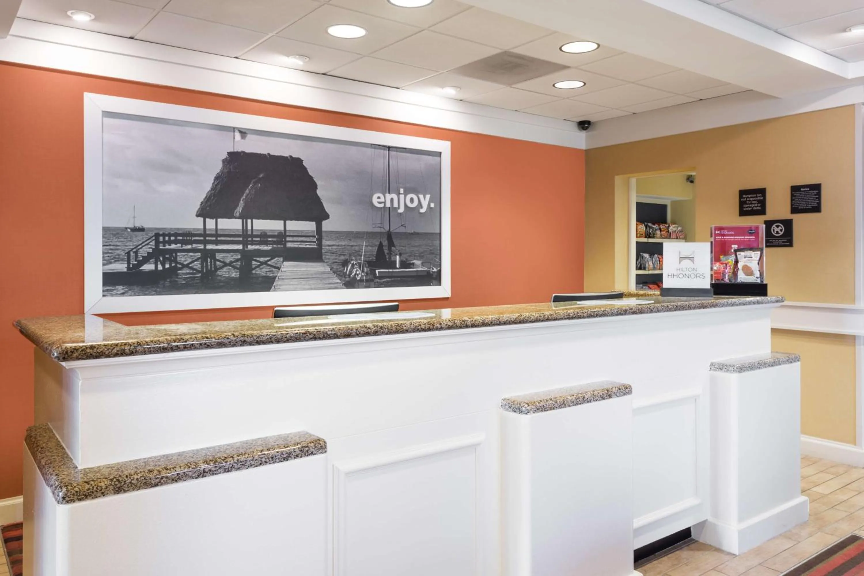 Lobby or reception in Hampton Inn Moss Point
