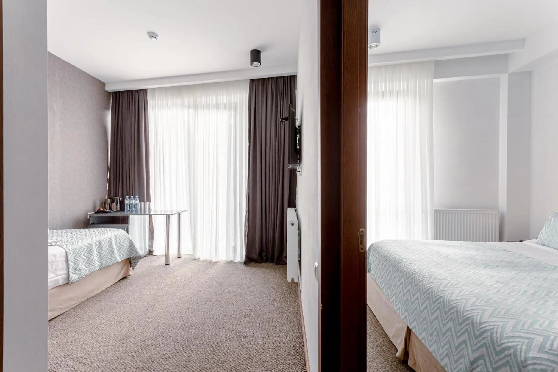 Photo of the whole room, Bed in AuRoom Bakuriani Resort