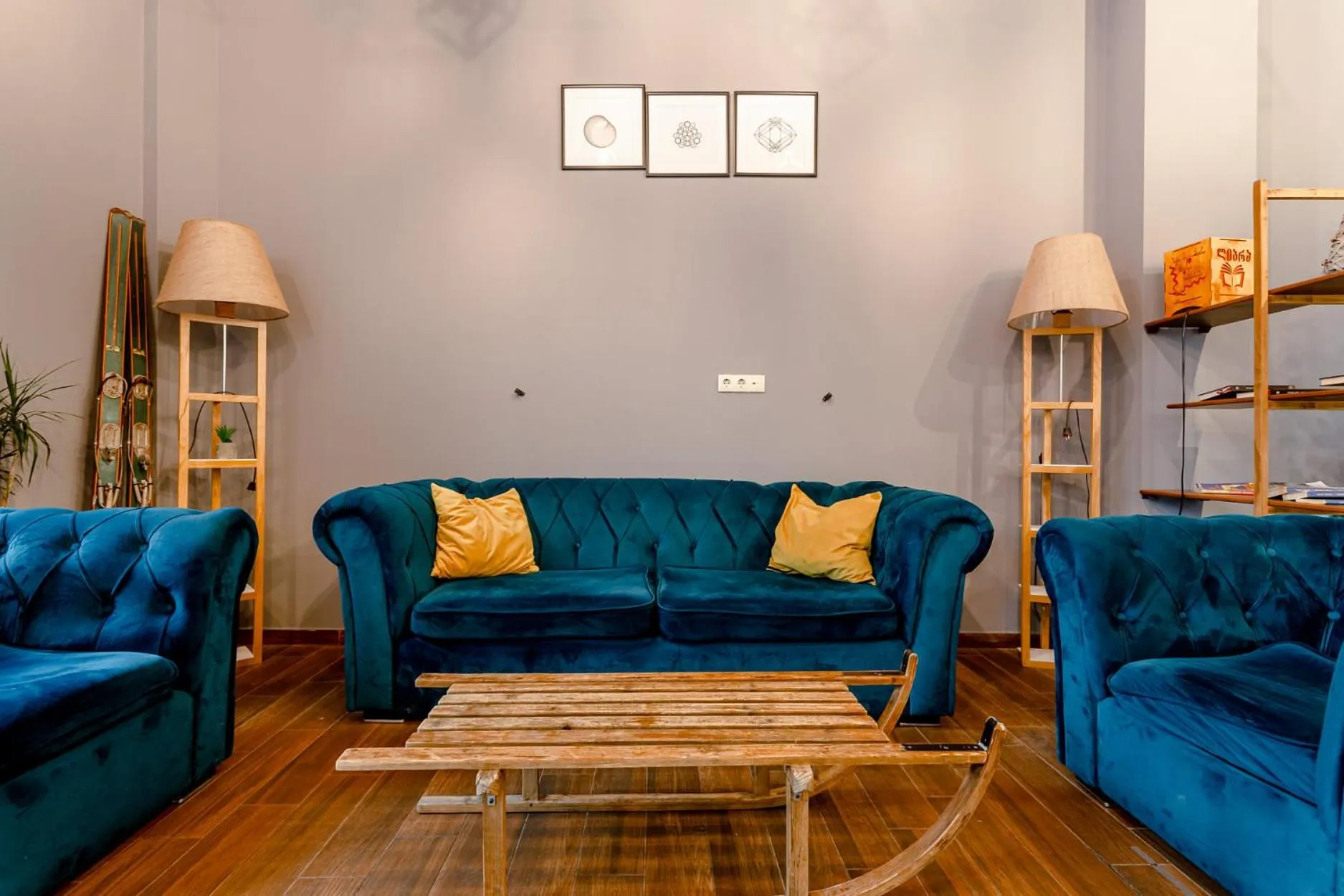 Seating area in AuRoom Bakuriani Resort