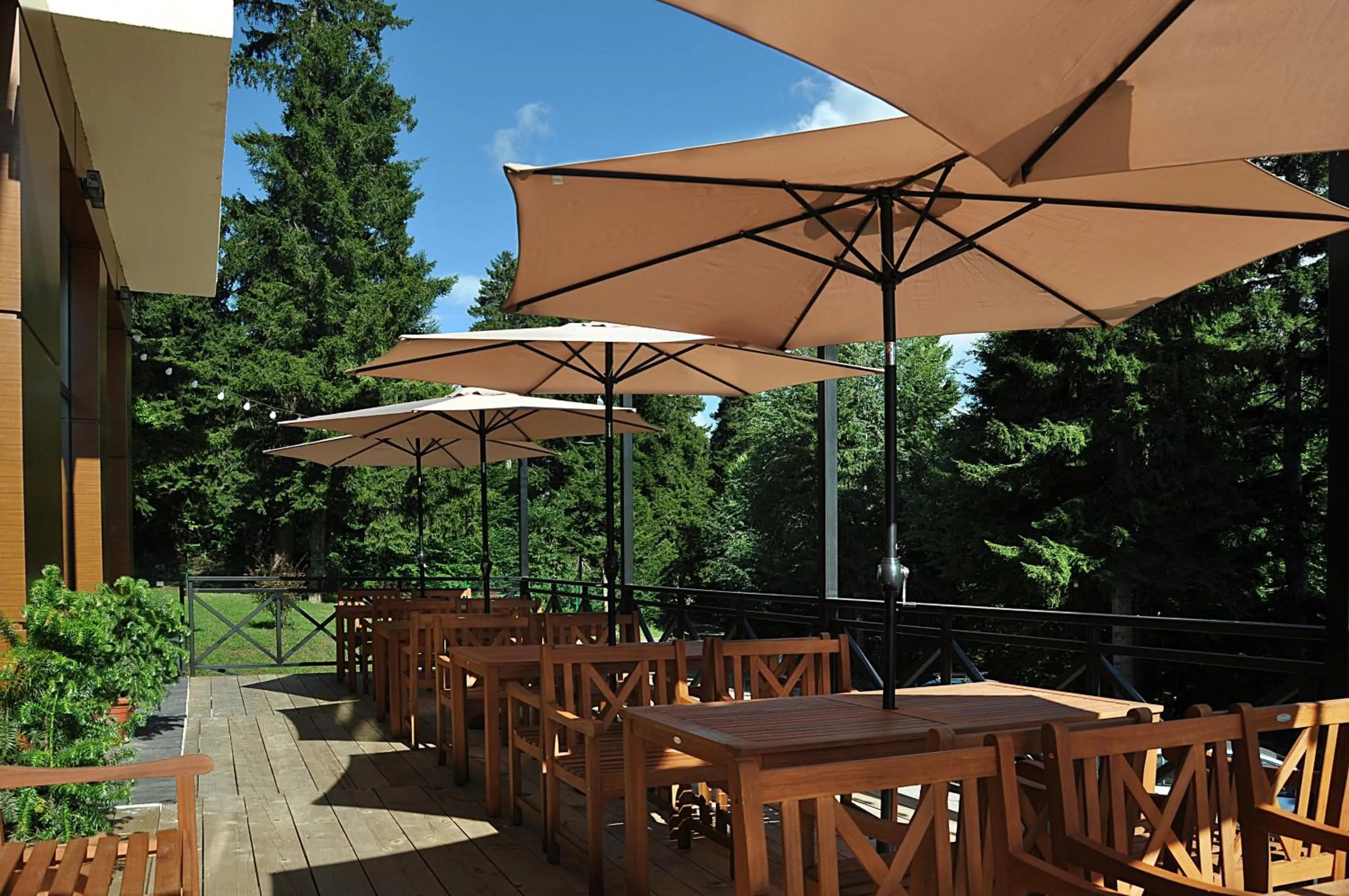 Balcony/Terrace in AuRoom Bakuriani Resort