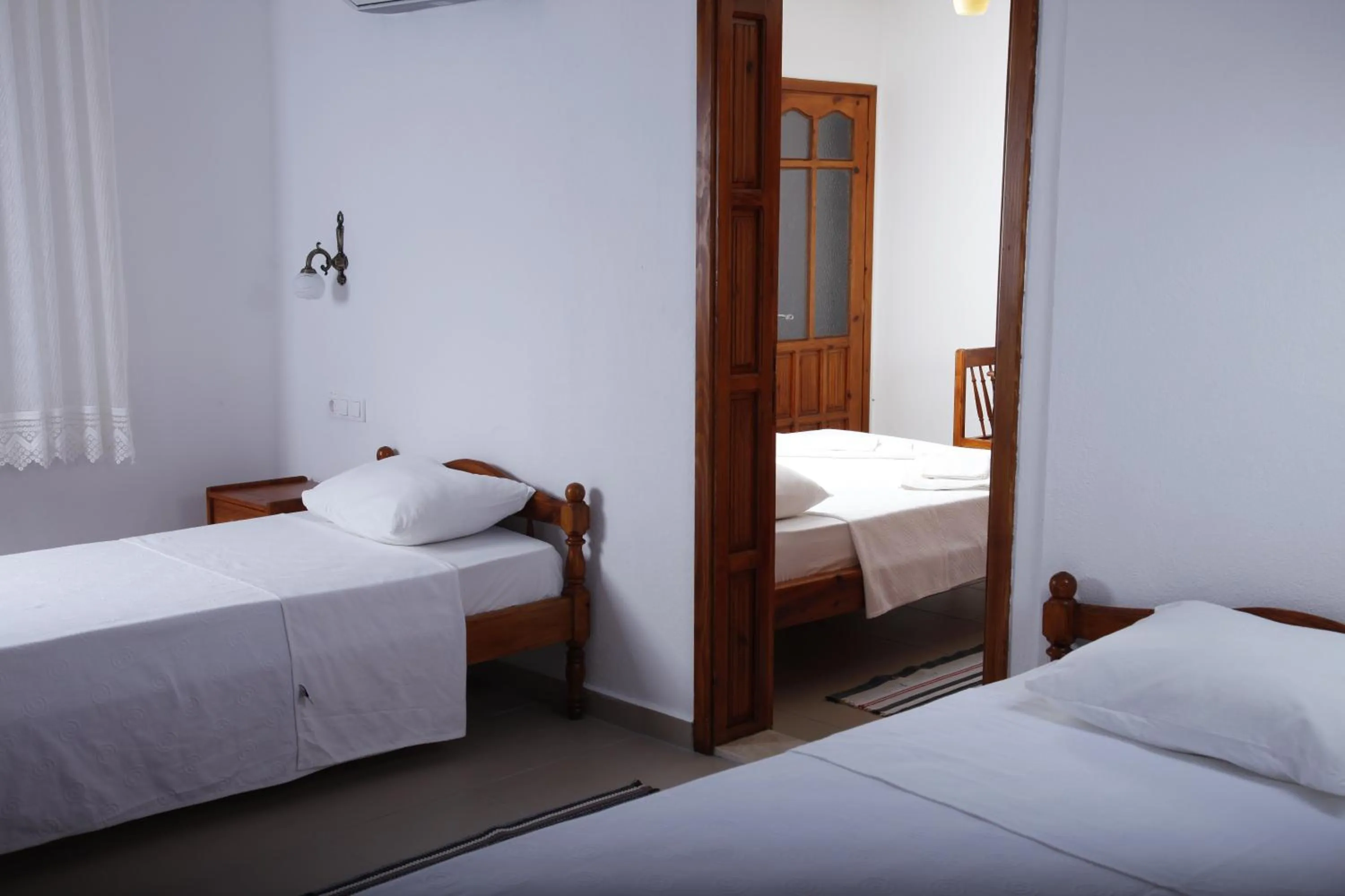 Bed in Apollon Hotel