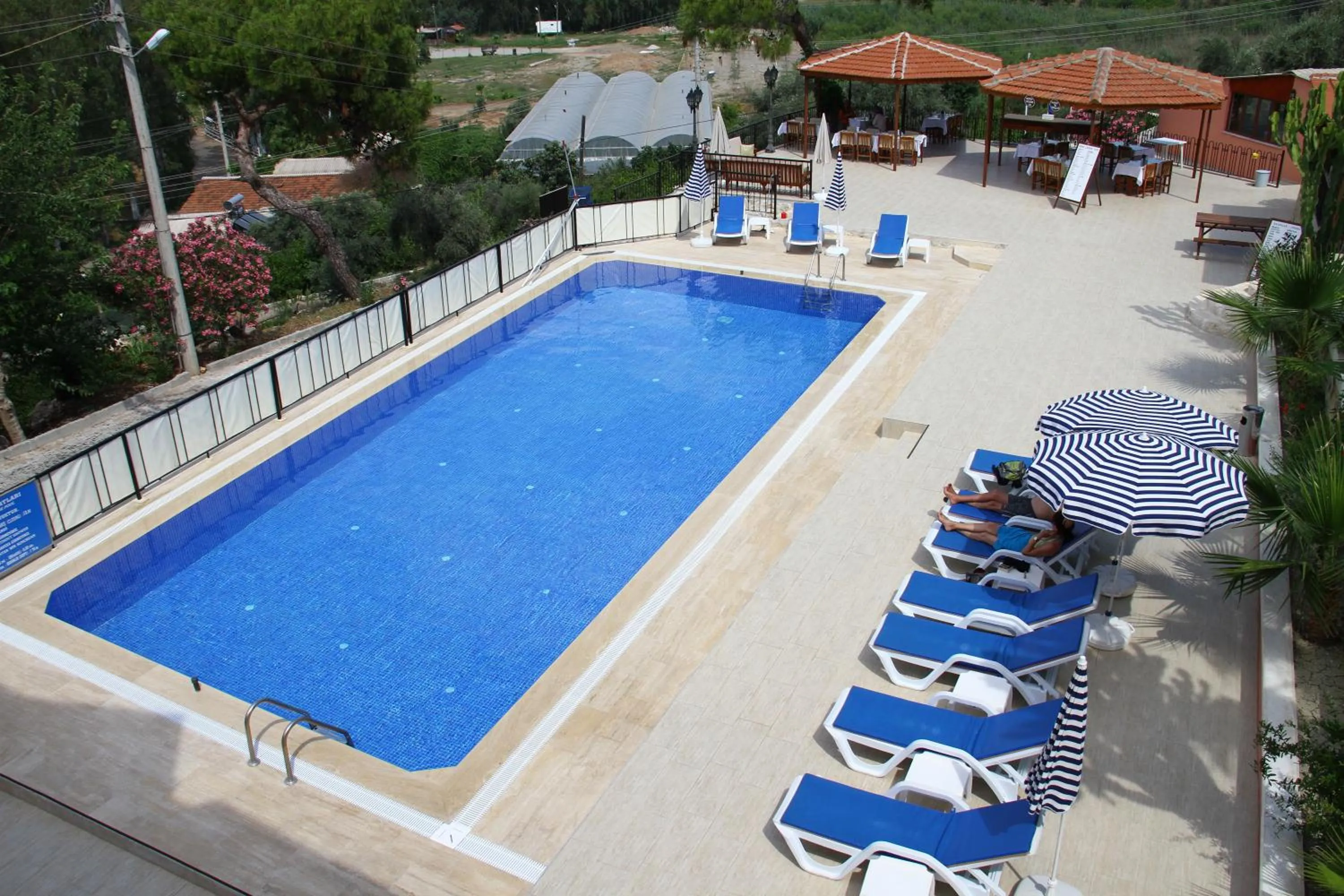 Swimming pool in Apollon Hotel