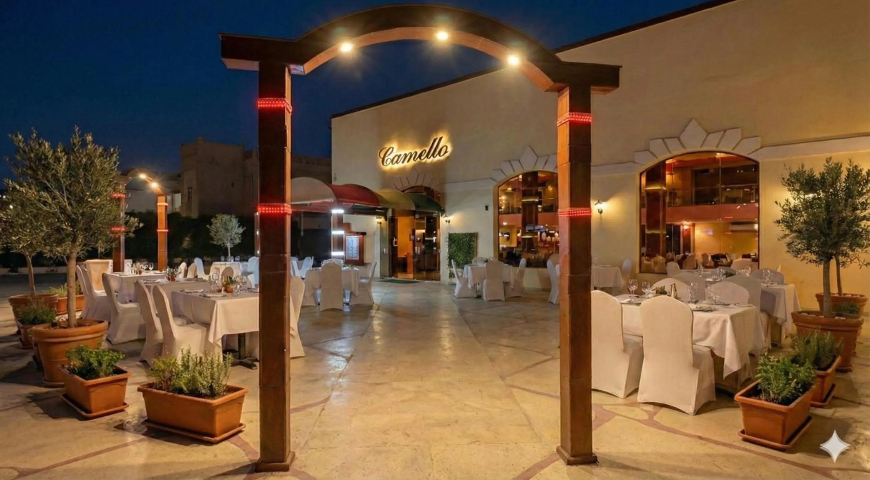 Restaurant/places to eat in Regency Plaza Aqua Park and Spa Resort