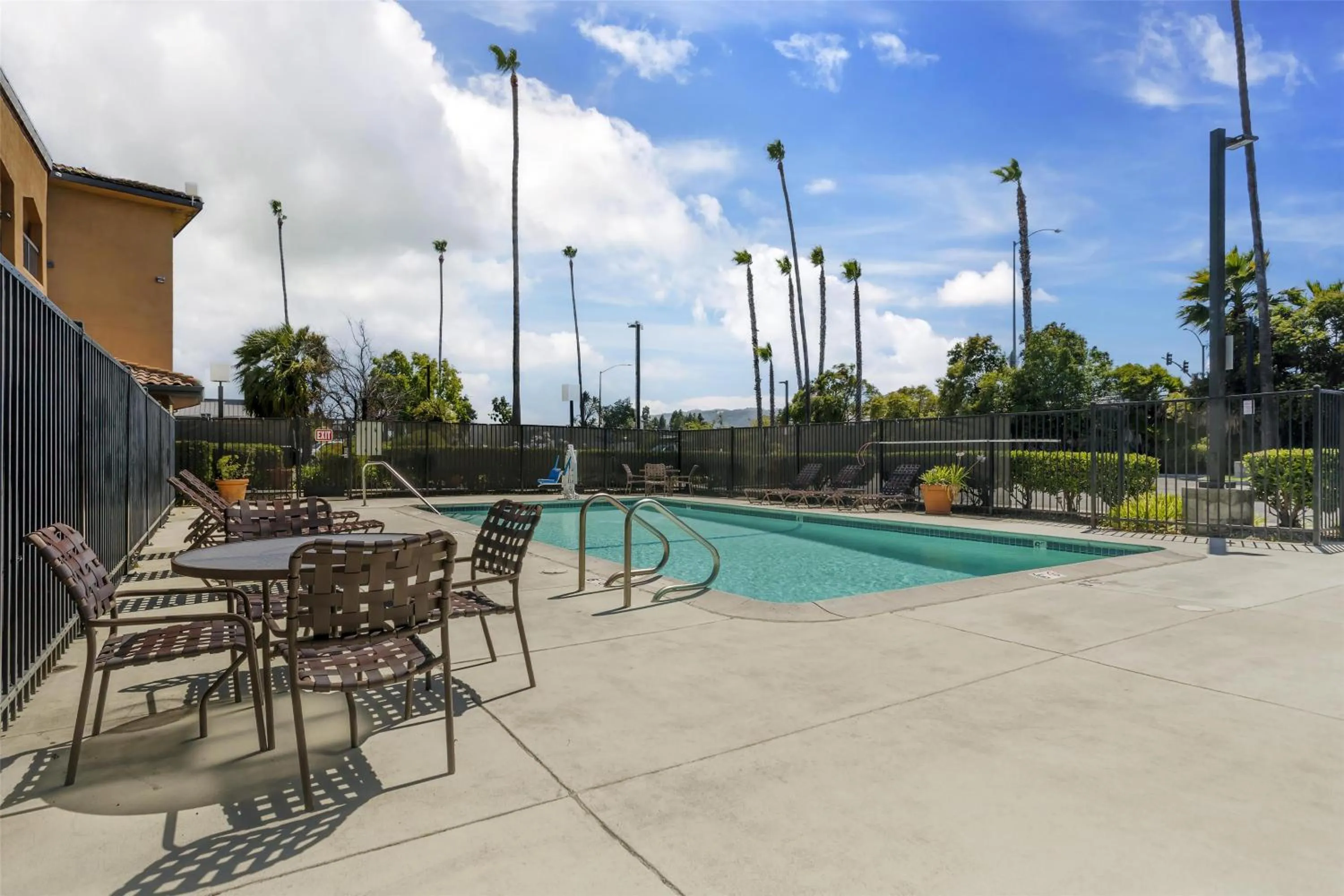 Pool view in Best Western Plus Pleasanton Inn