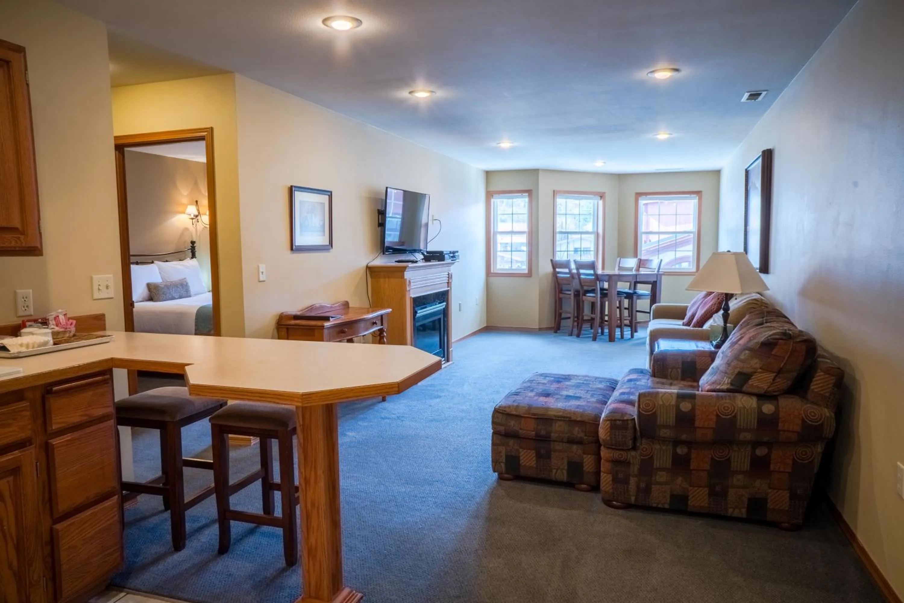 Living room in Obertal Inn