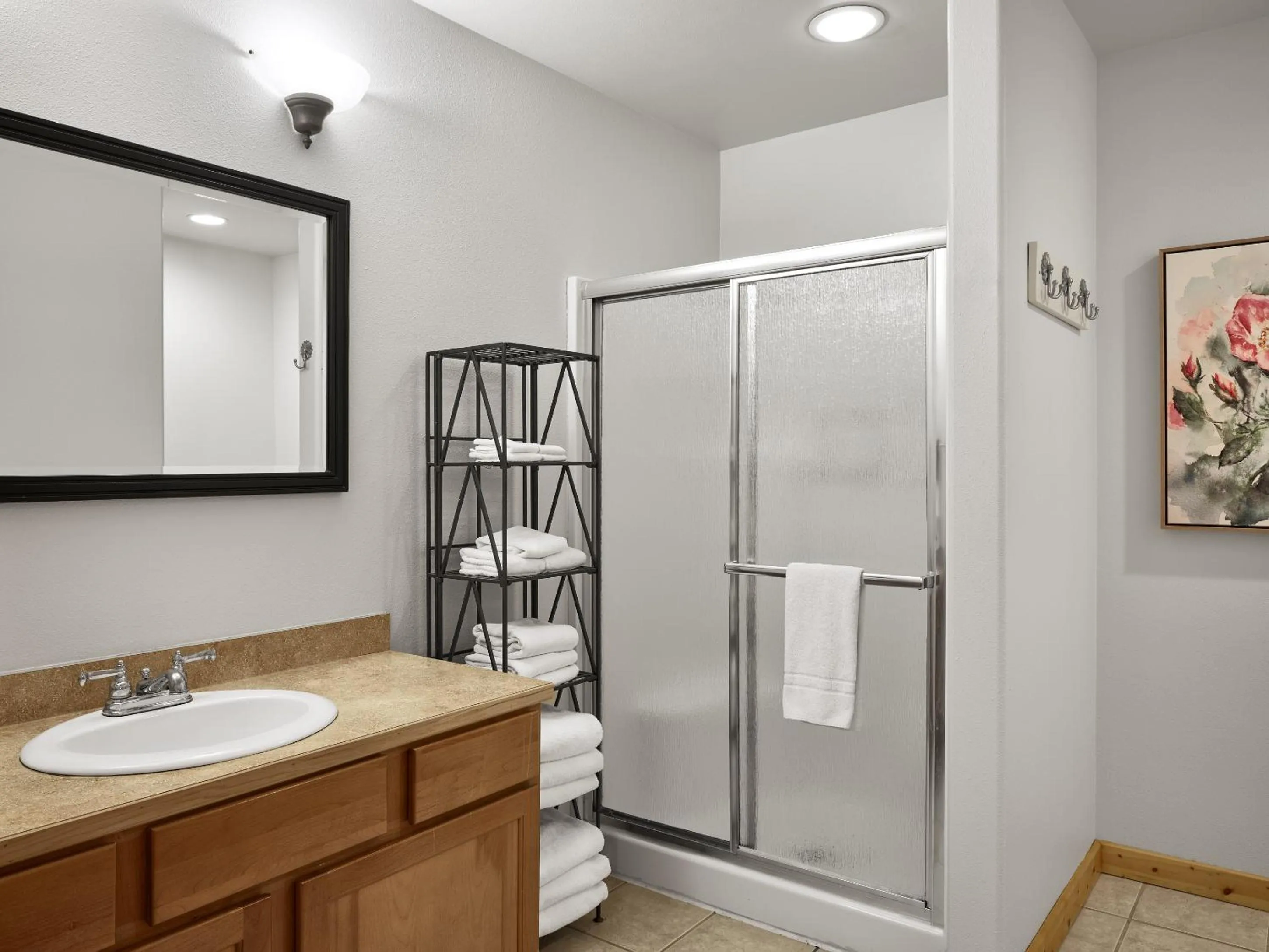 Bathroom in Obertal Inn