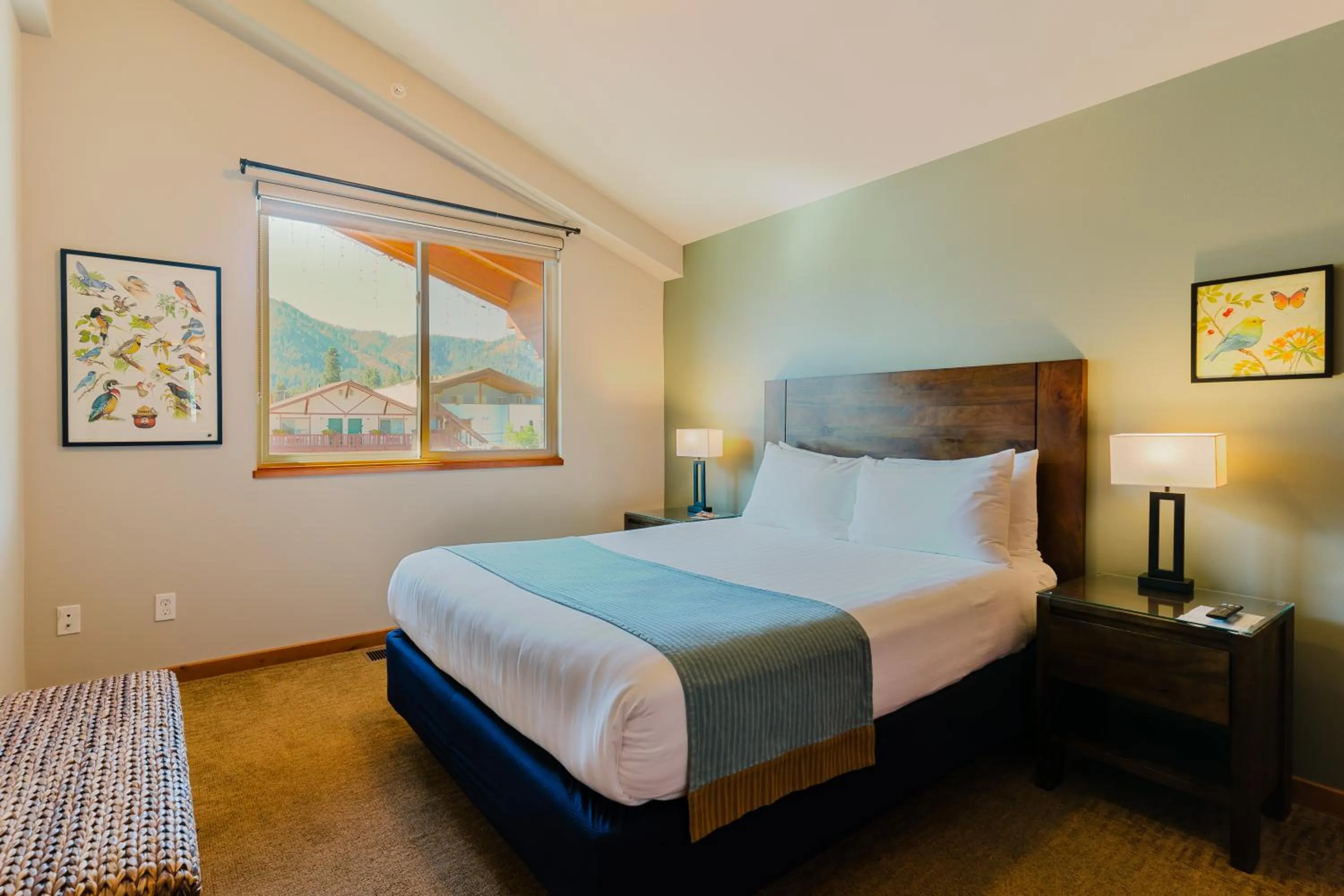 Bedroom, Bed in Obertal Inn