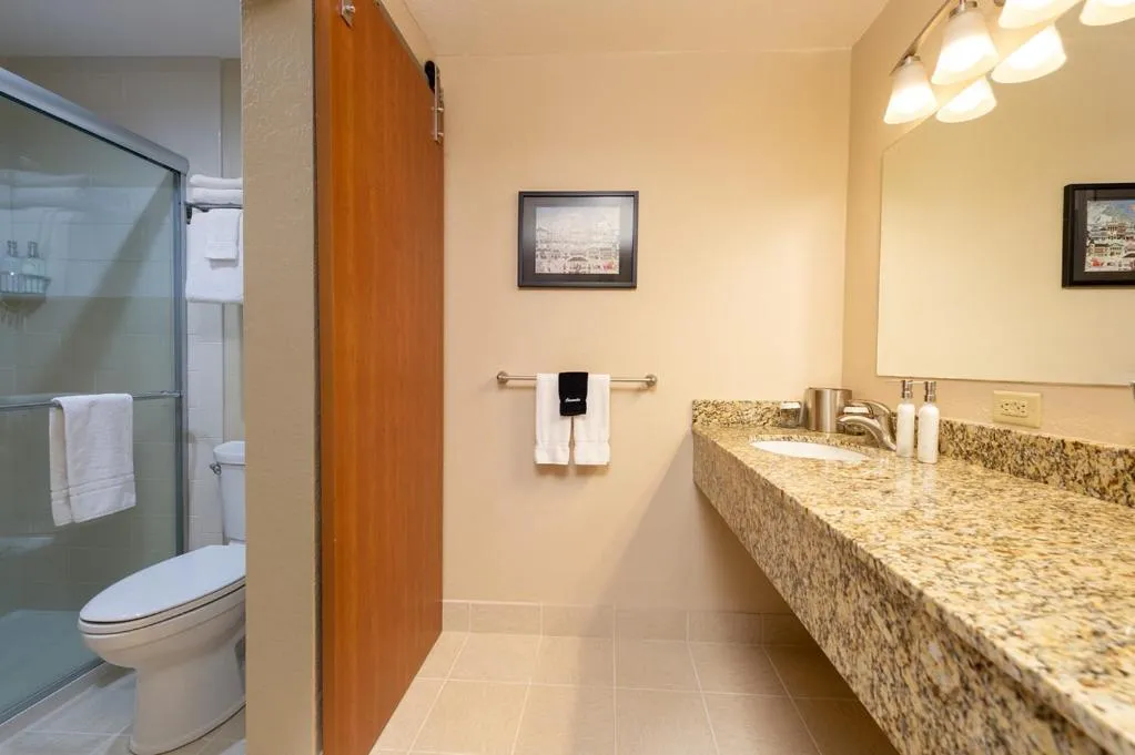 Bathroom in Obertal Inn