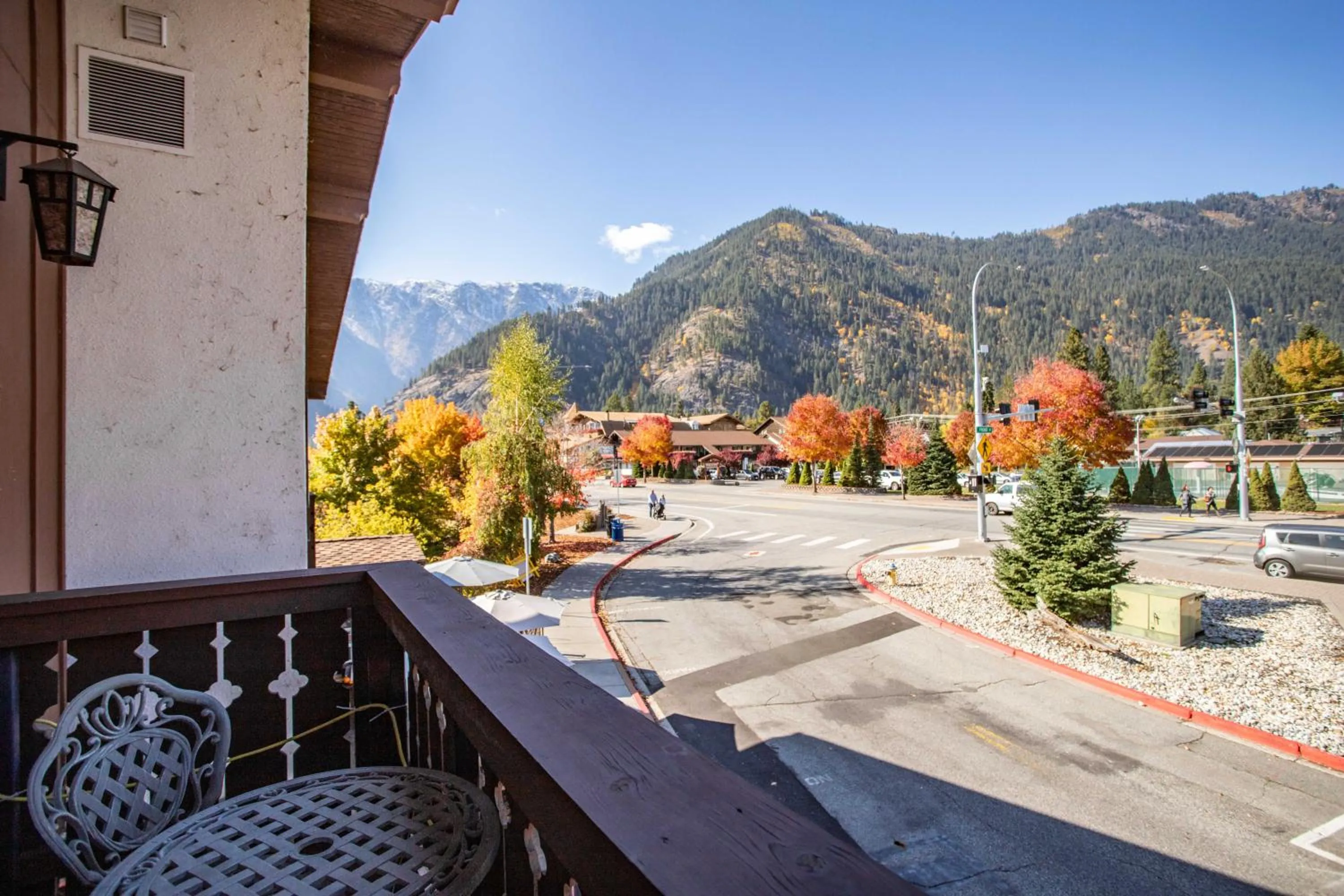 Mountain view in Obertal Inn