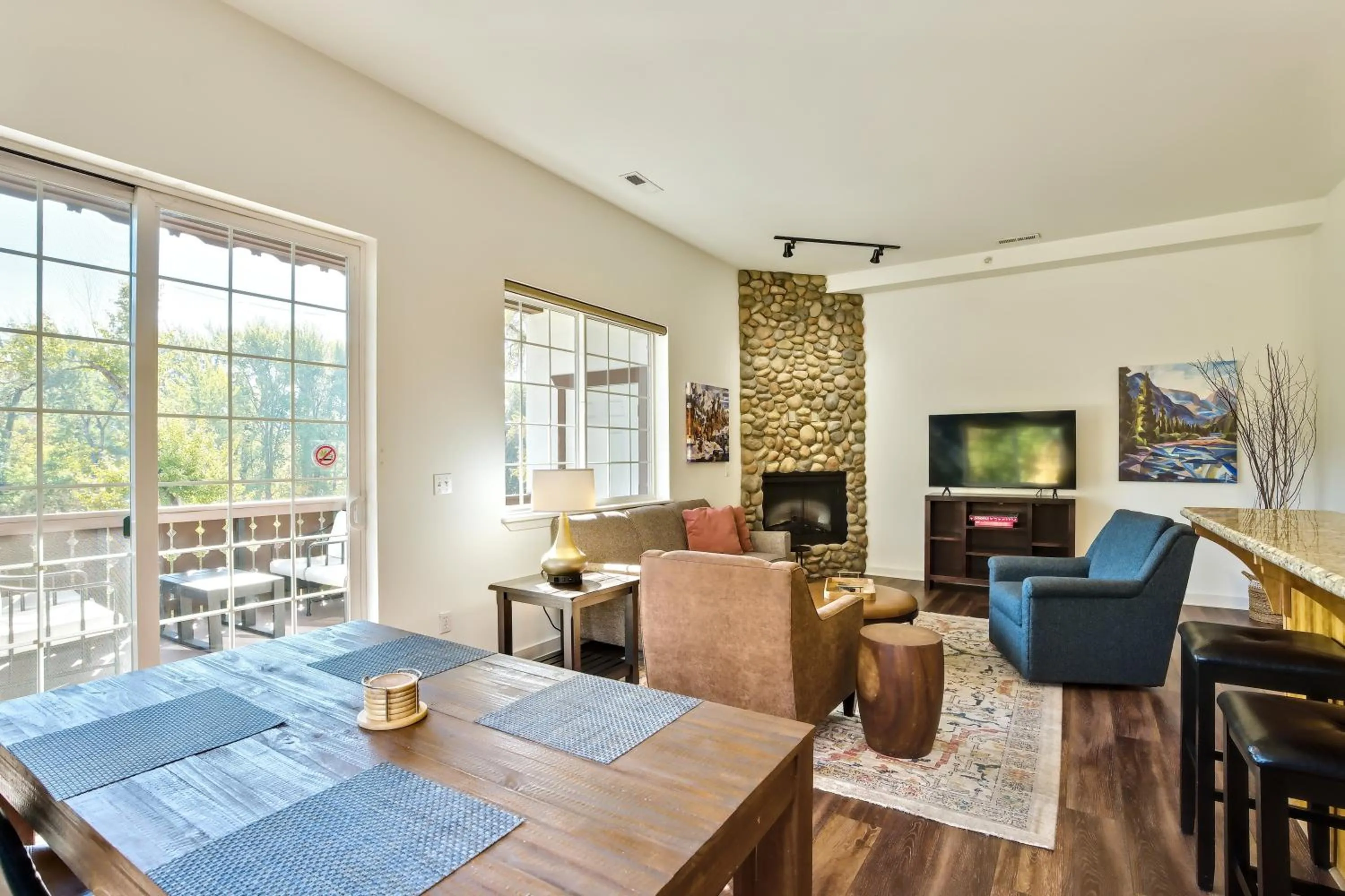 Living room in Obertal Inn