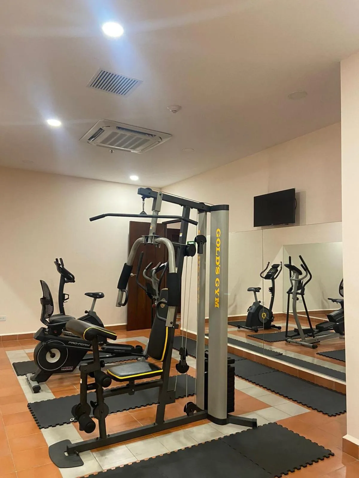 Fitness centre/facilities in Hotel La Recolección