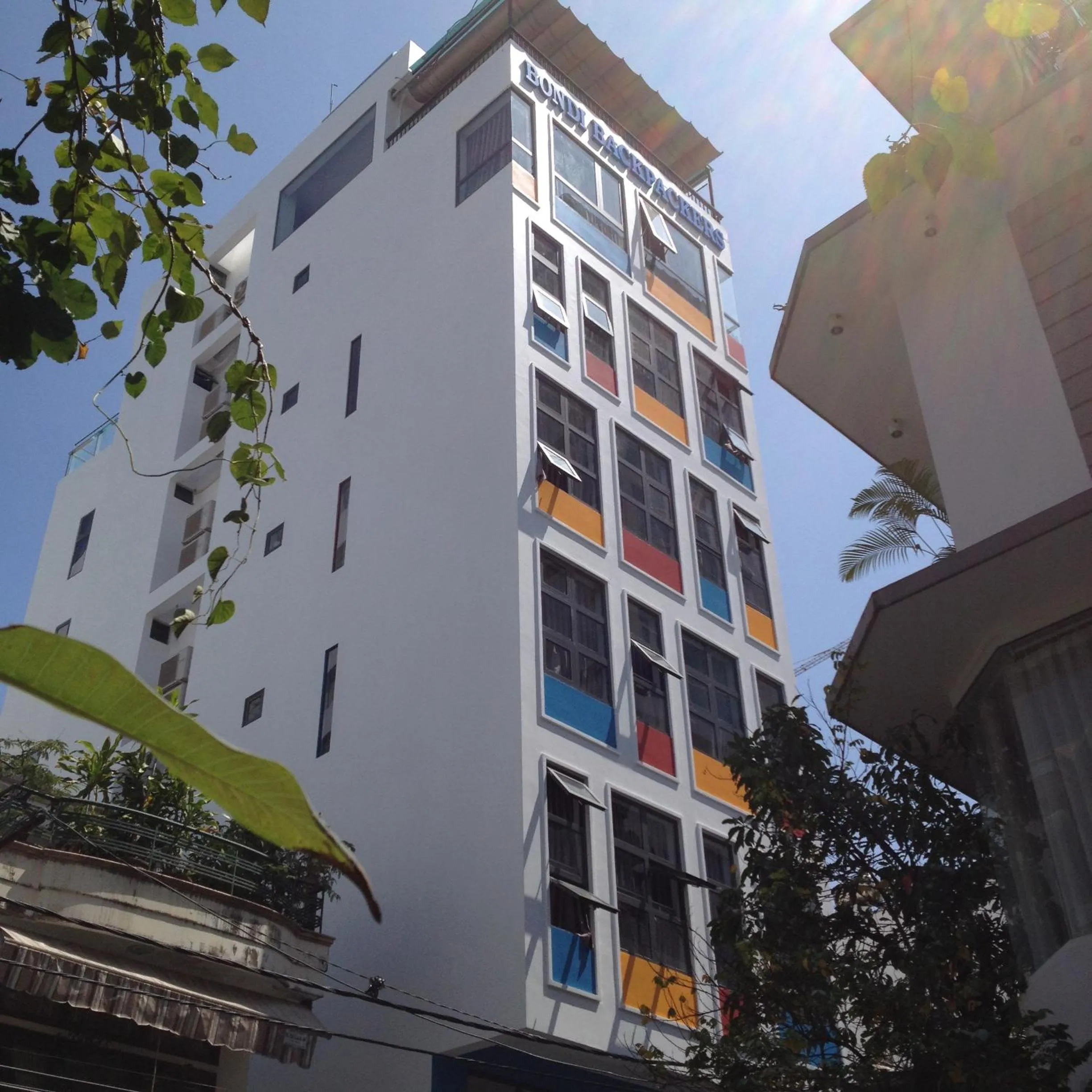Property building in Bondi Backpackers Nhatrang