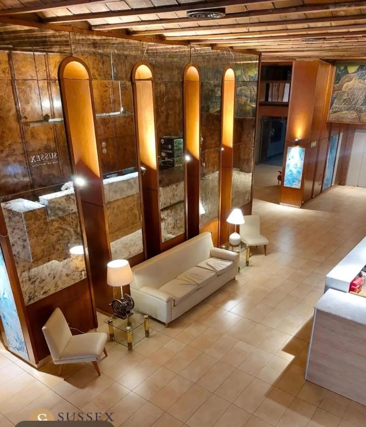 Lobby or reception in Hotel Sussex