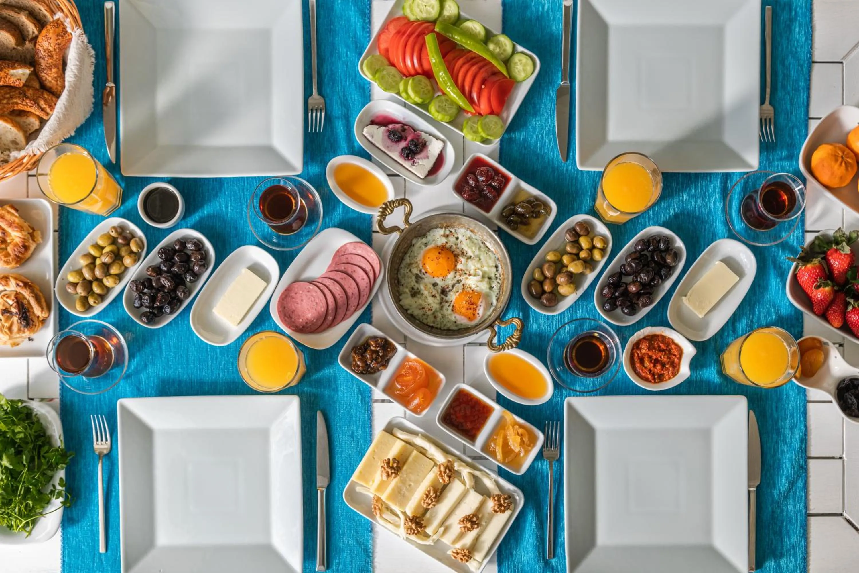 Breakfast in Alacati Koclu Konagi Hotel