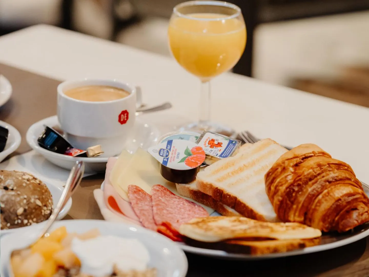 Breakfast in Domein Westhoek