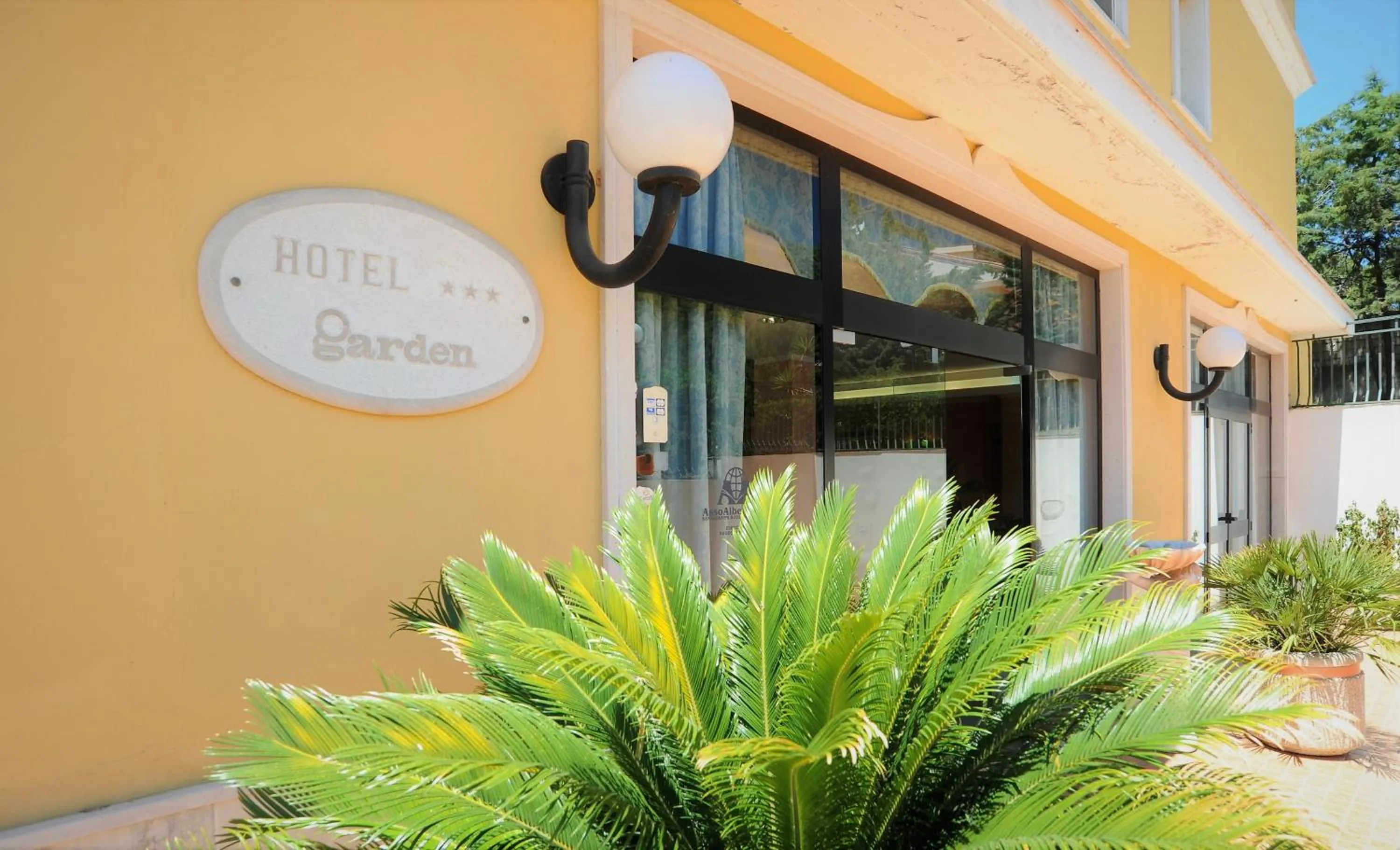 Property building in Hotel Garden