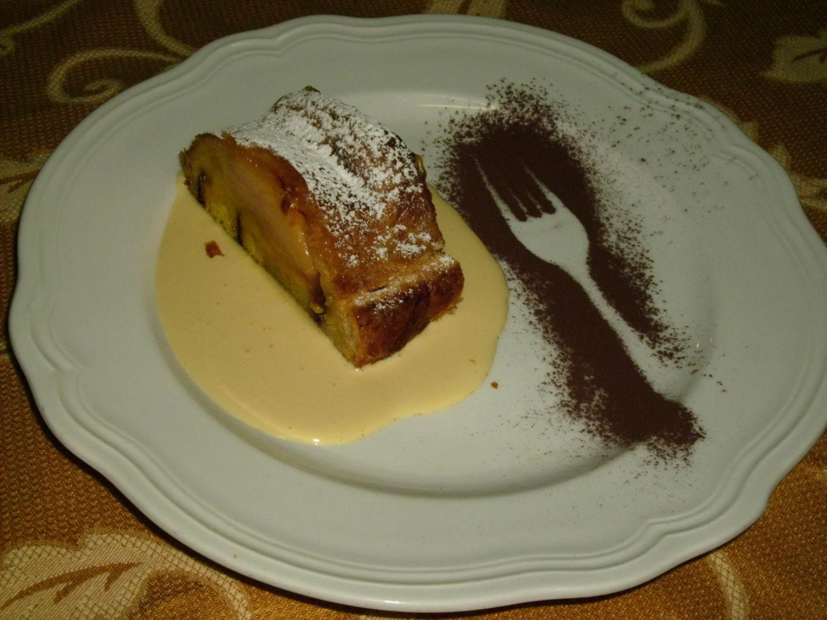 Food close-up in Hotel Garden